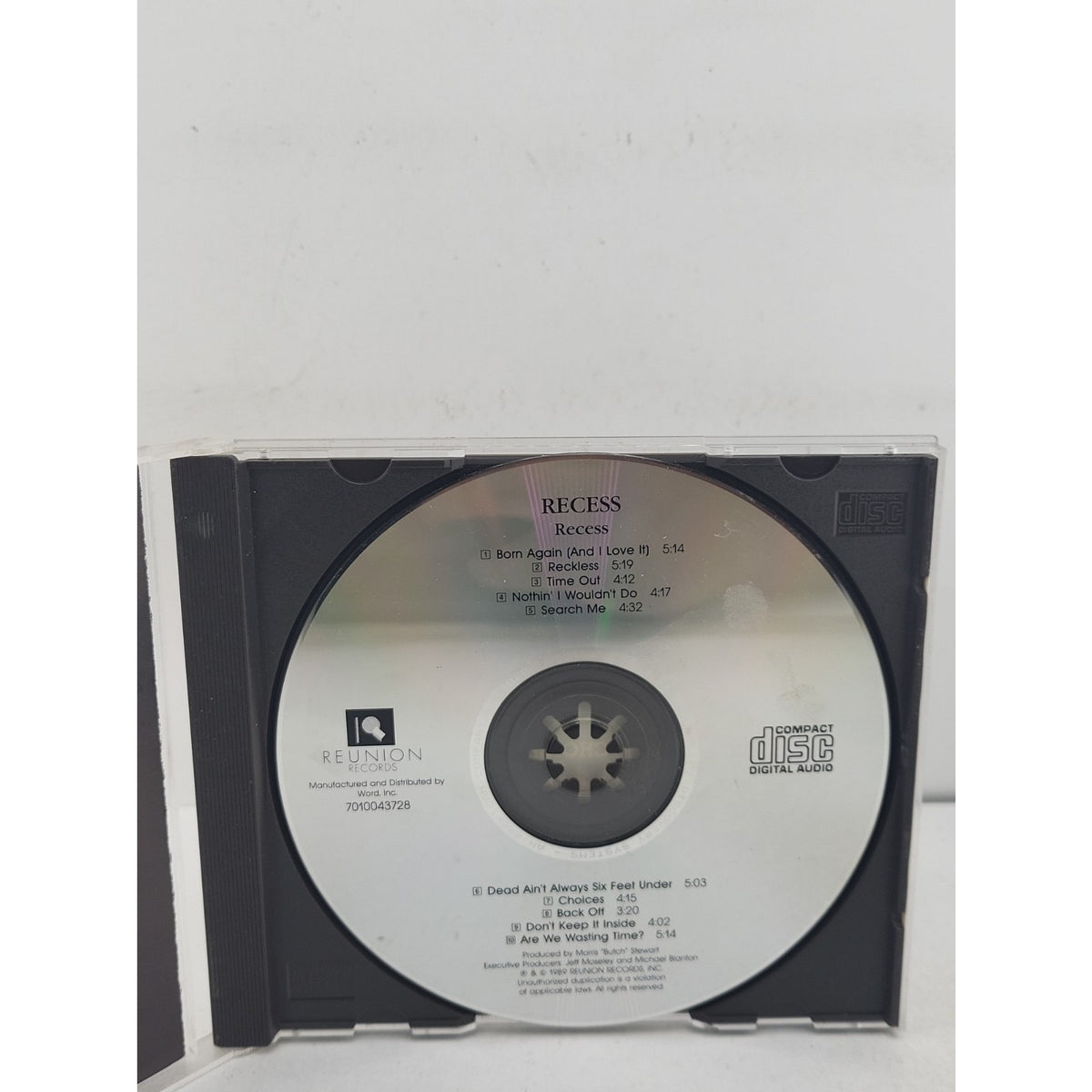 Recess - Recess CD (1989, Reunion Records) Christian Pop Rock