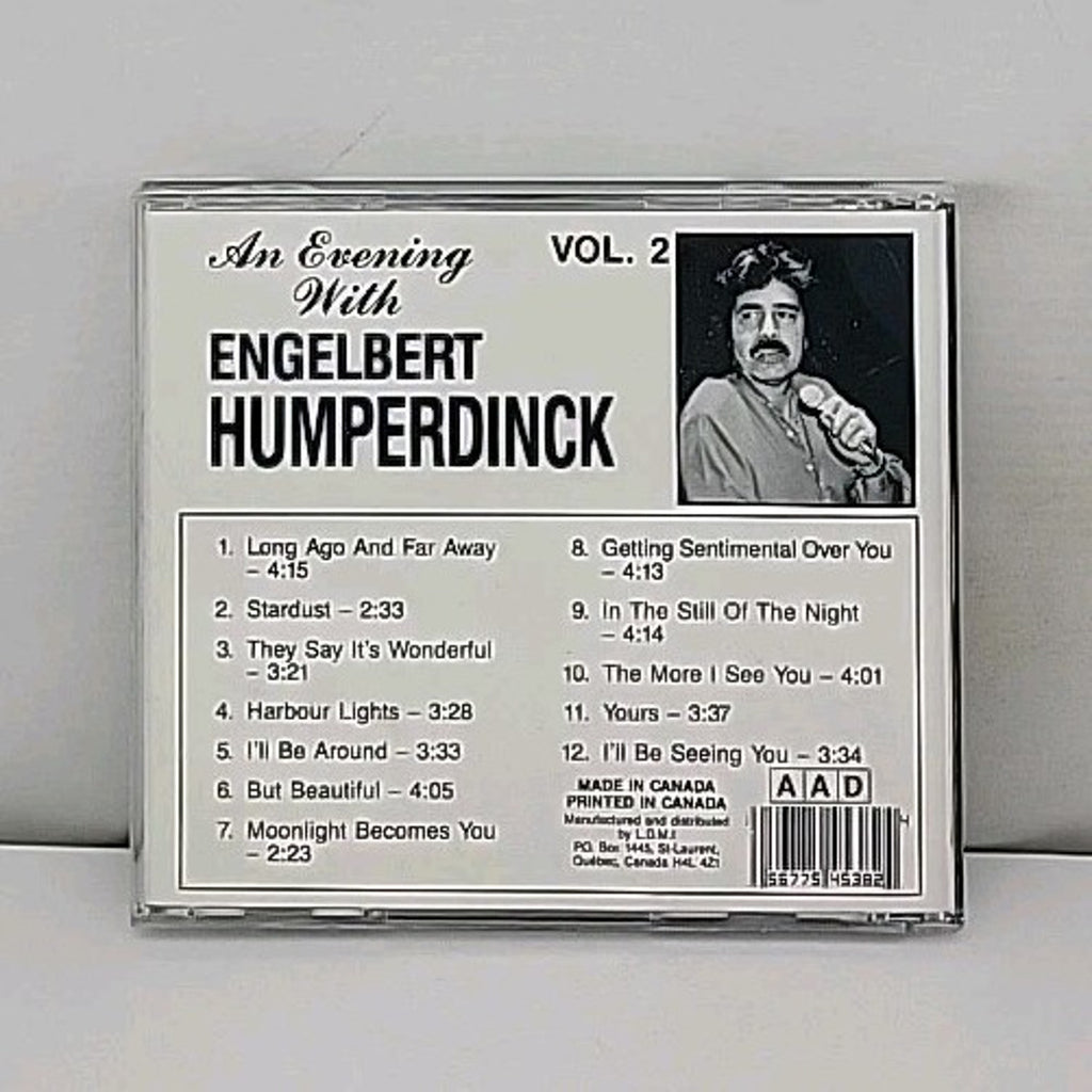 An Evening With Engelbert Humperdinck Volume 2 (CD)