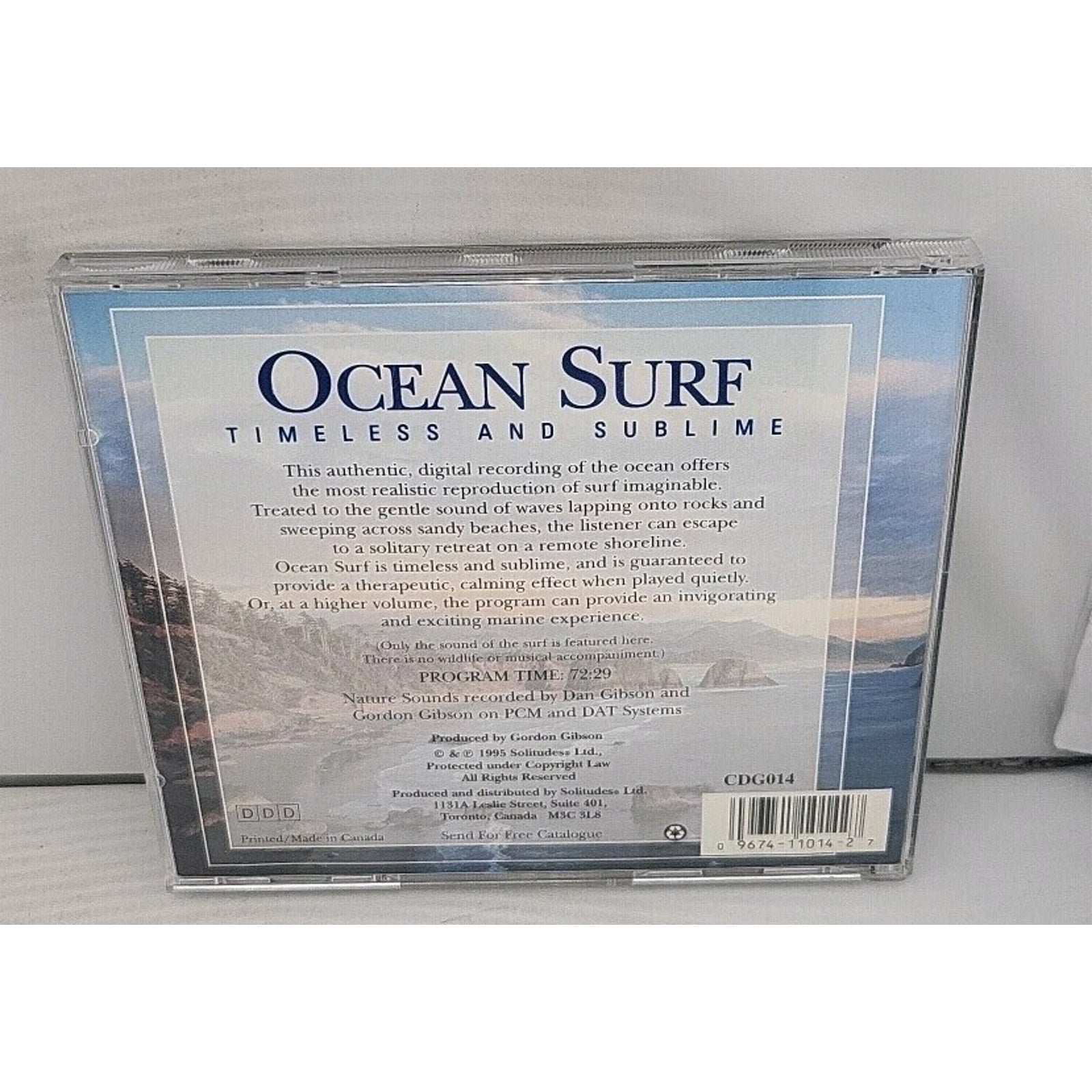 Ocean Surf by Dan Gibson (CD, 1995)