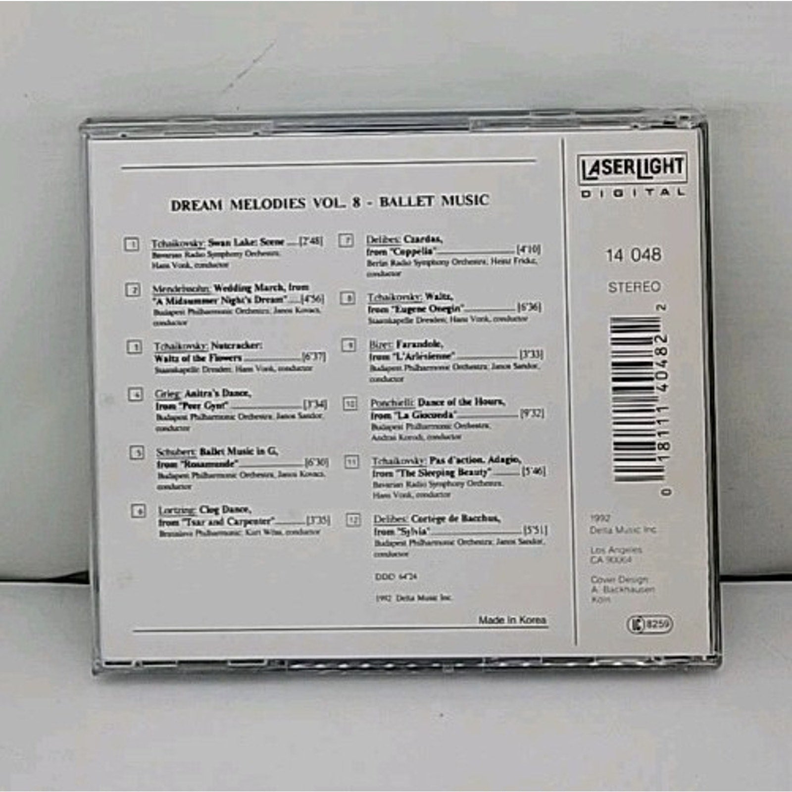 Dream Melodies Vol 6-10 5CD Set Most Beautiful Melodies Of Classical Music