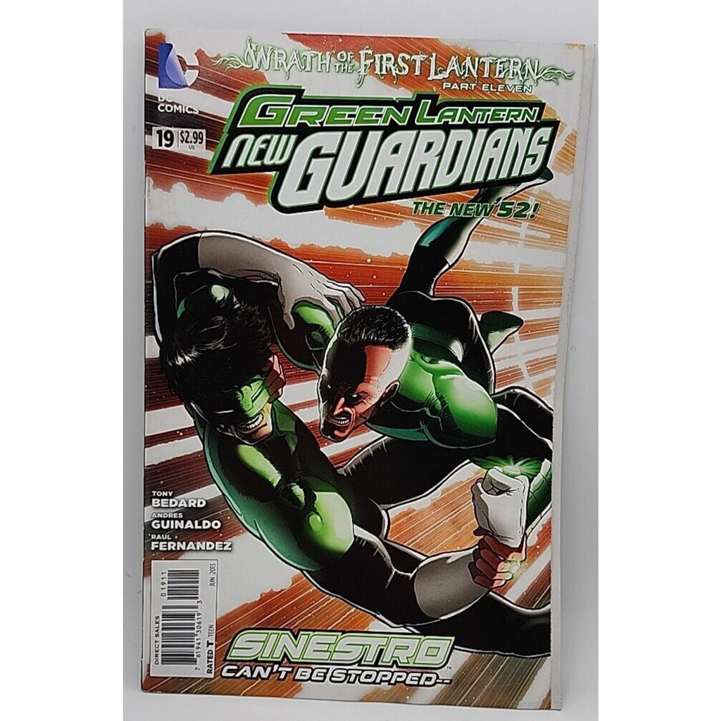 DC Comics Green Lantern New Guardians #19 June 2013