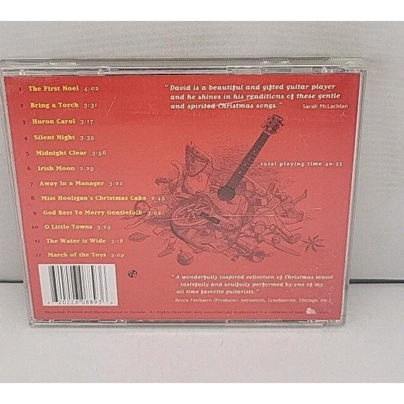 Acoustic Christmas by David Sinclair (CD, 2003)