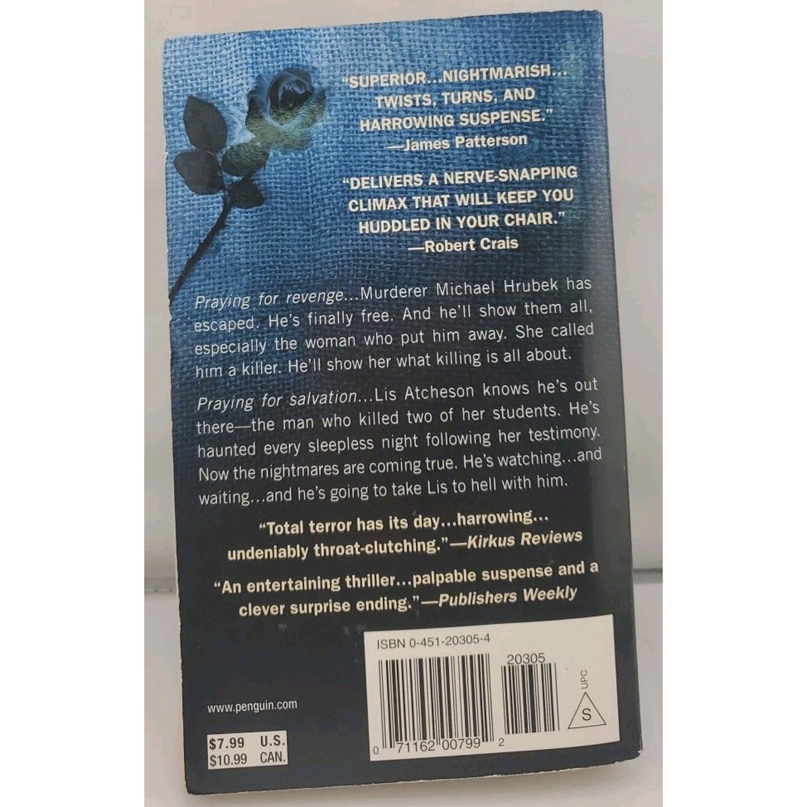 Praying for Sleep by Jeffery Deaver (2001, Mass Market)
