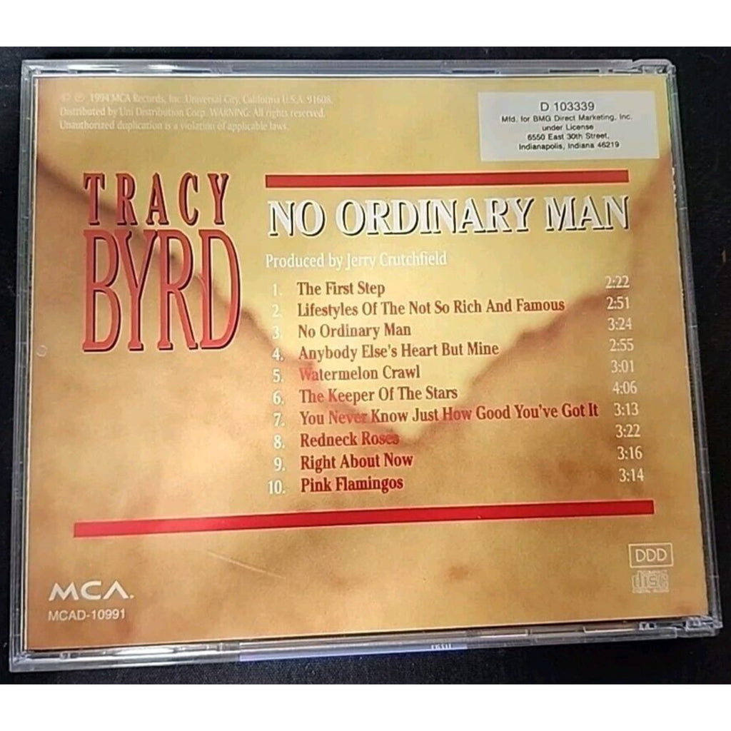 No Ordinary Man by Tracy Byrd (CD, Jun-1994, MCA)
