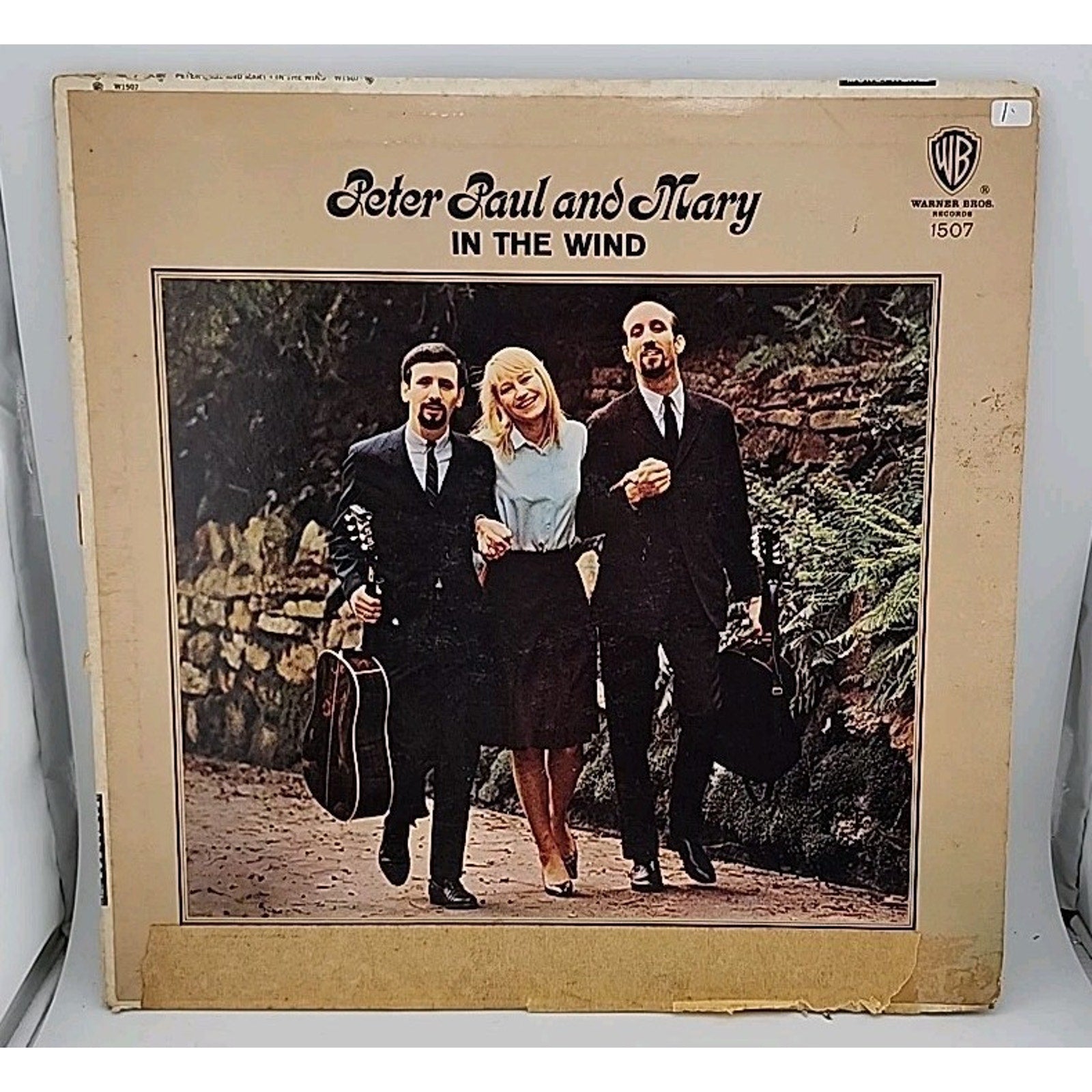 Peter Paul and Mary - In the Wind Vinyl LP Record Album 1963 Warner Bros. W1507