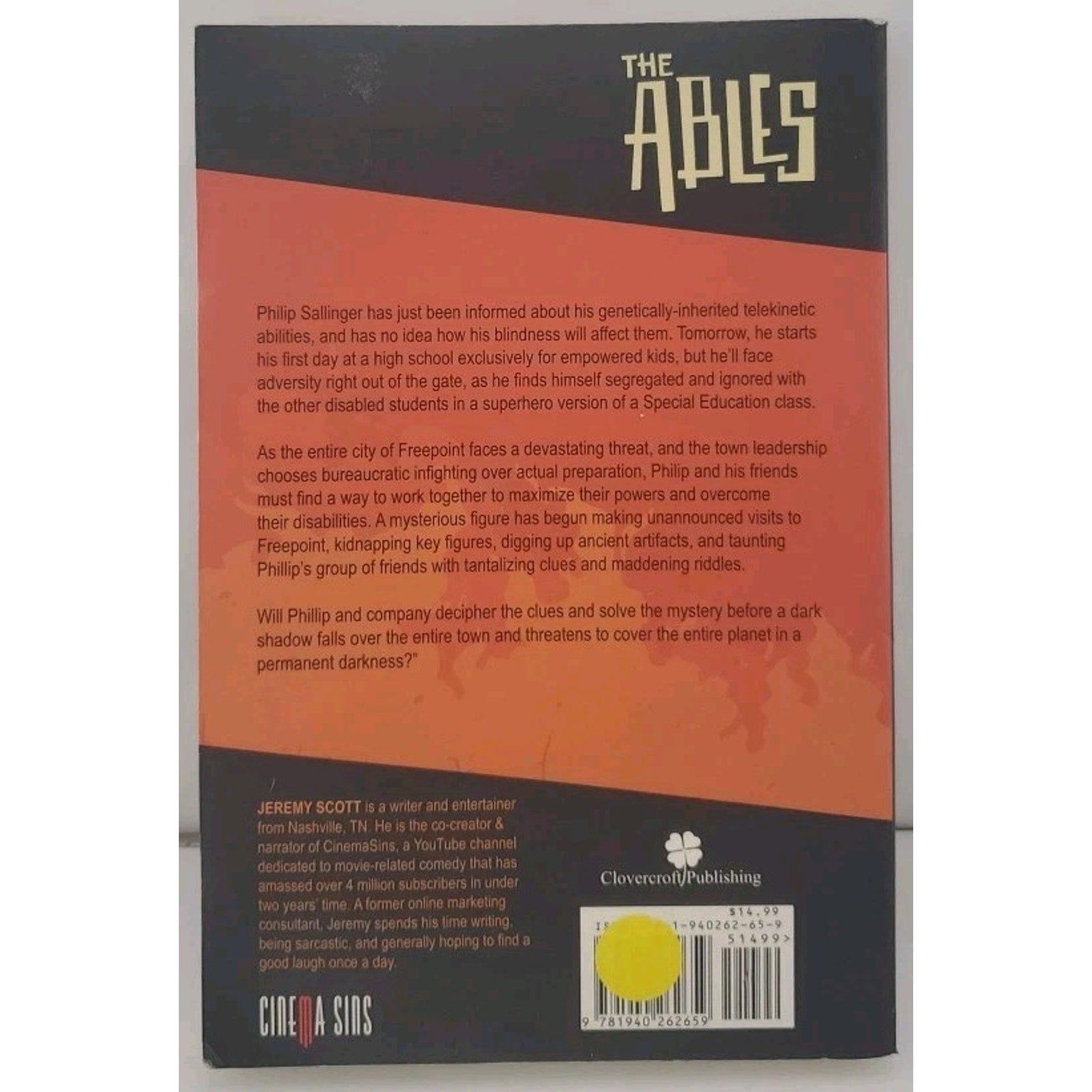 Ables by Jeremy Scott (2015, Trade Paperback)