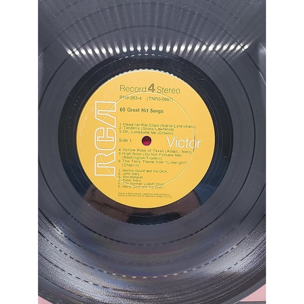 RCA Stereo - 60 Great Hit Songs Various Artists - PRS-283 (Record)