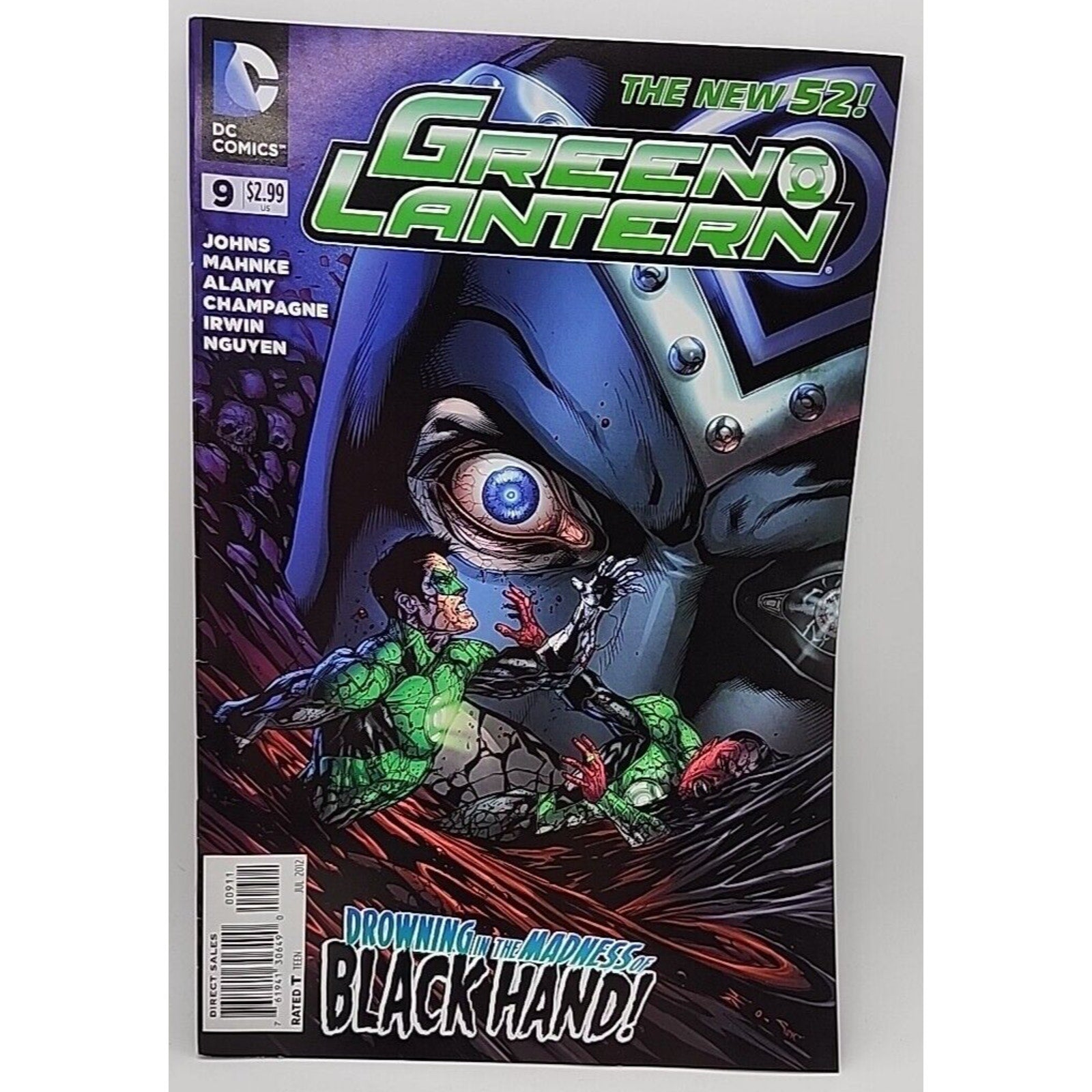 Green Lantern #9 July 2012 DC New 52 Comics
