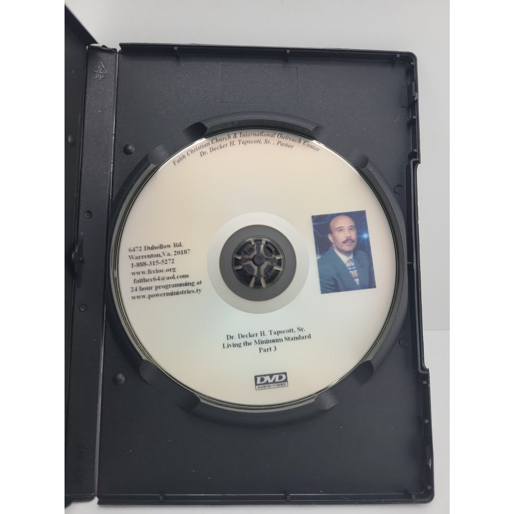 Living The Minimum Standard DVD