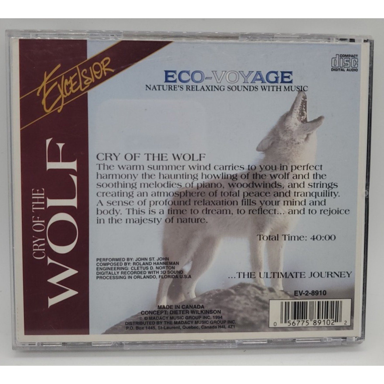 Cry Of The Wolf [Eco Voyage] (CD)