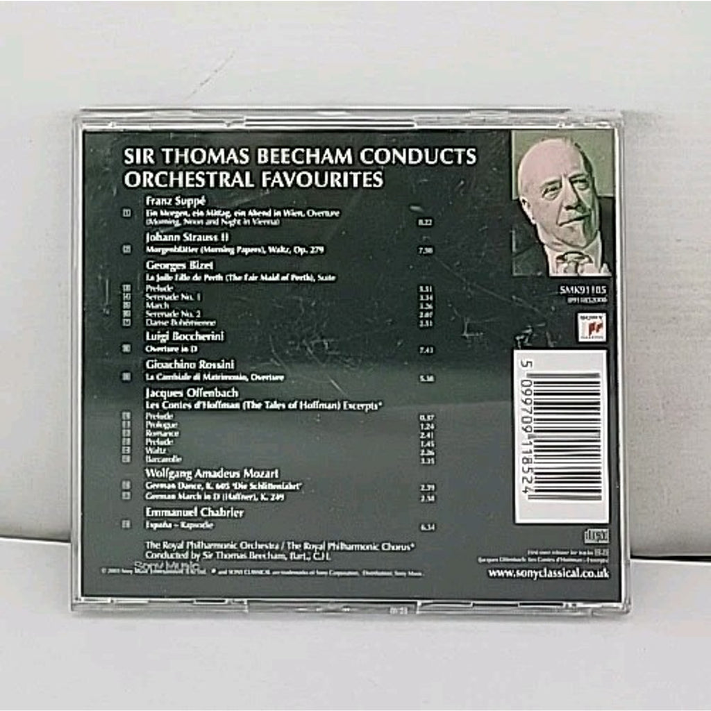 Sir Thomas Beecham Conducts Orchestral Favourites CD