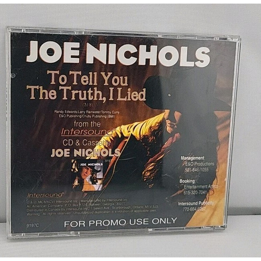 To Tell You the Truth, I Lied - Joe Nichols CD