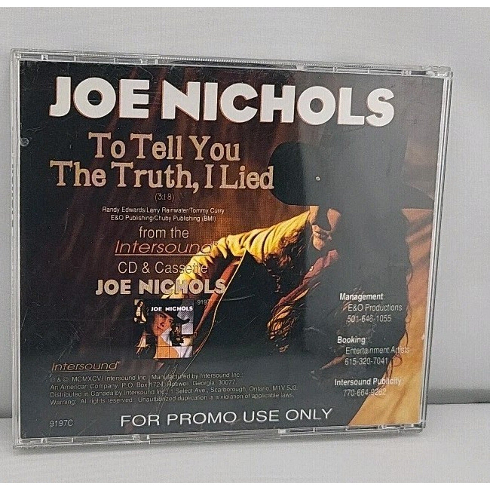 To Tell You the Truth, I Lied - Joe Nichols CD