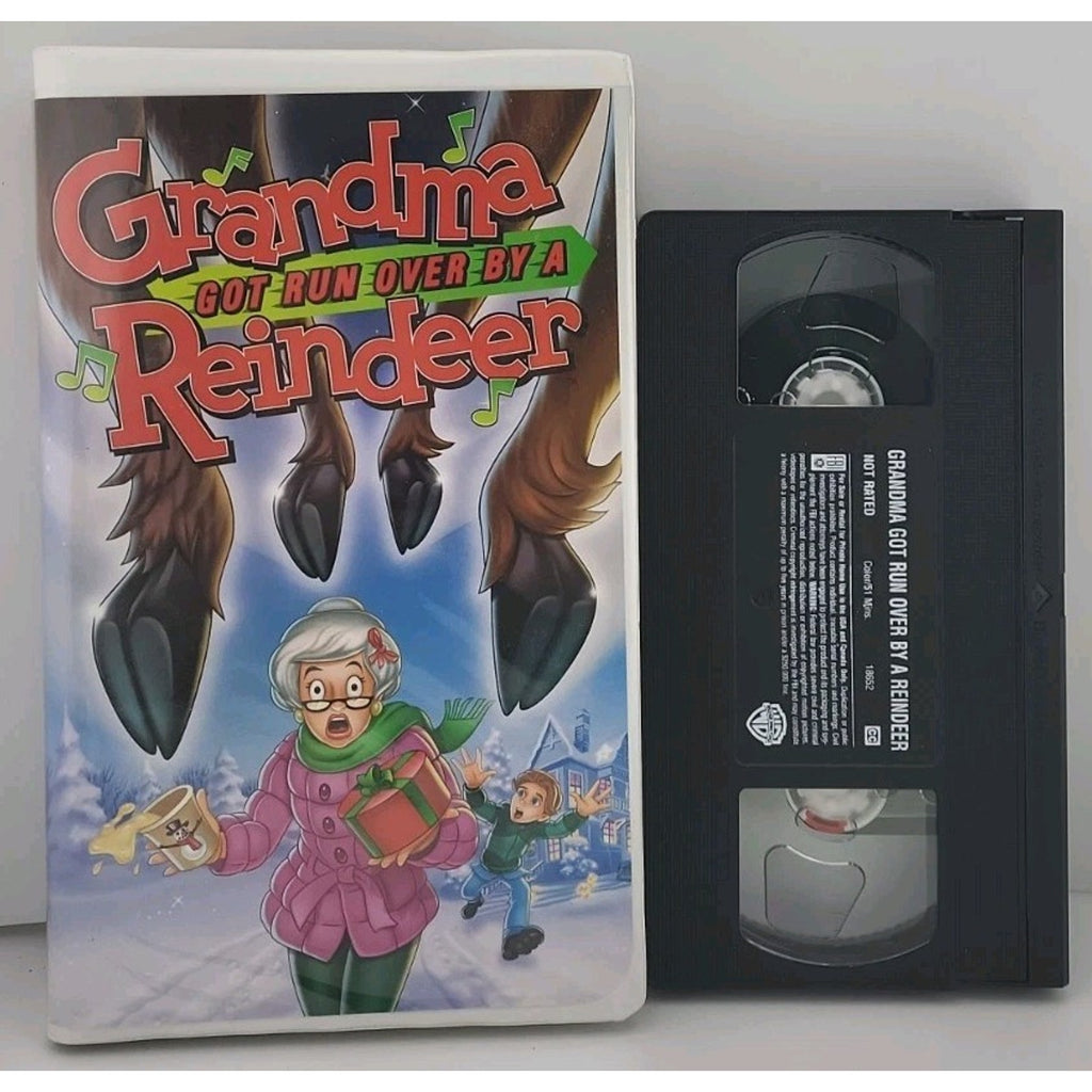 Grandma Got Run Over By A Reindeer (VHS, 2000, Clam Shell)