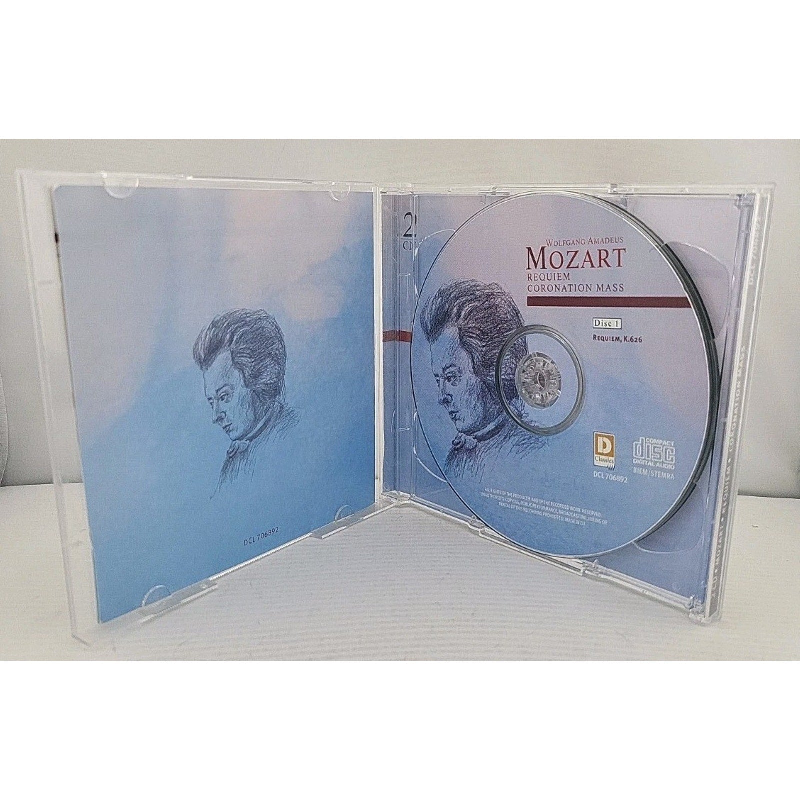 Wolfgang Amadeus Mozart Requiem Coronation Mass (CD)