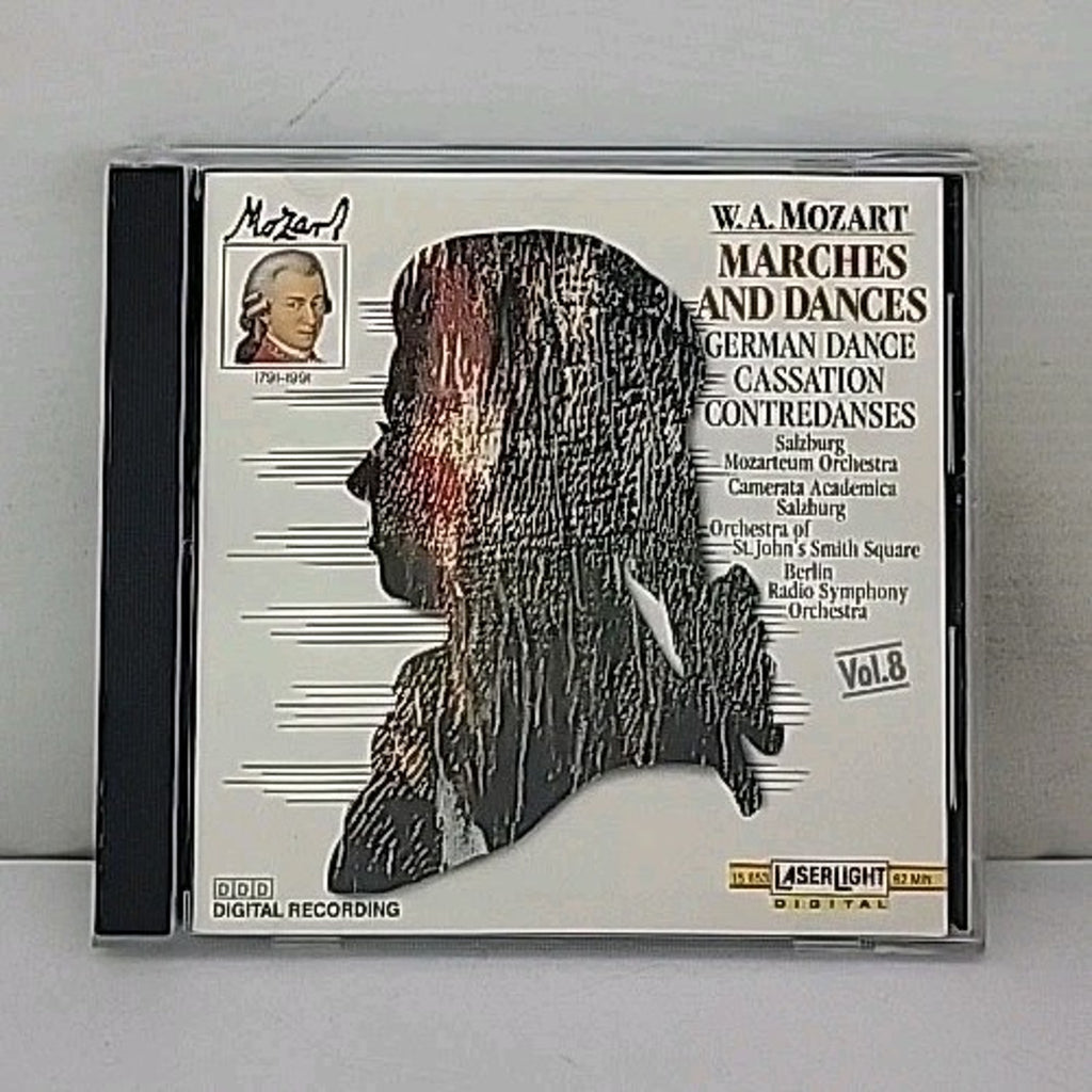 Marches & Dances by W.A. Mozart (CD, 1990)