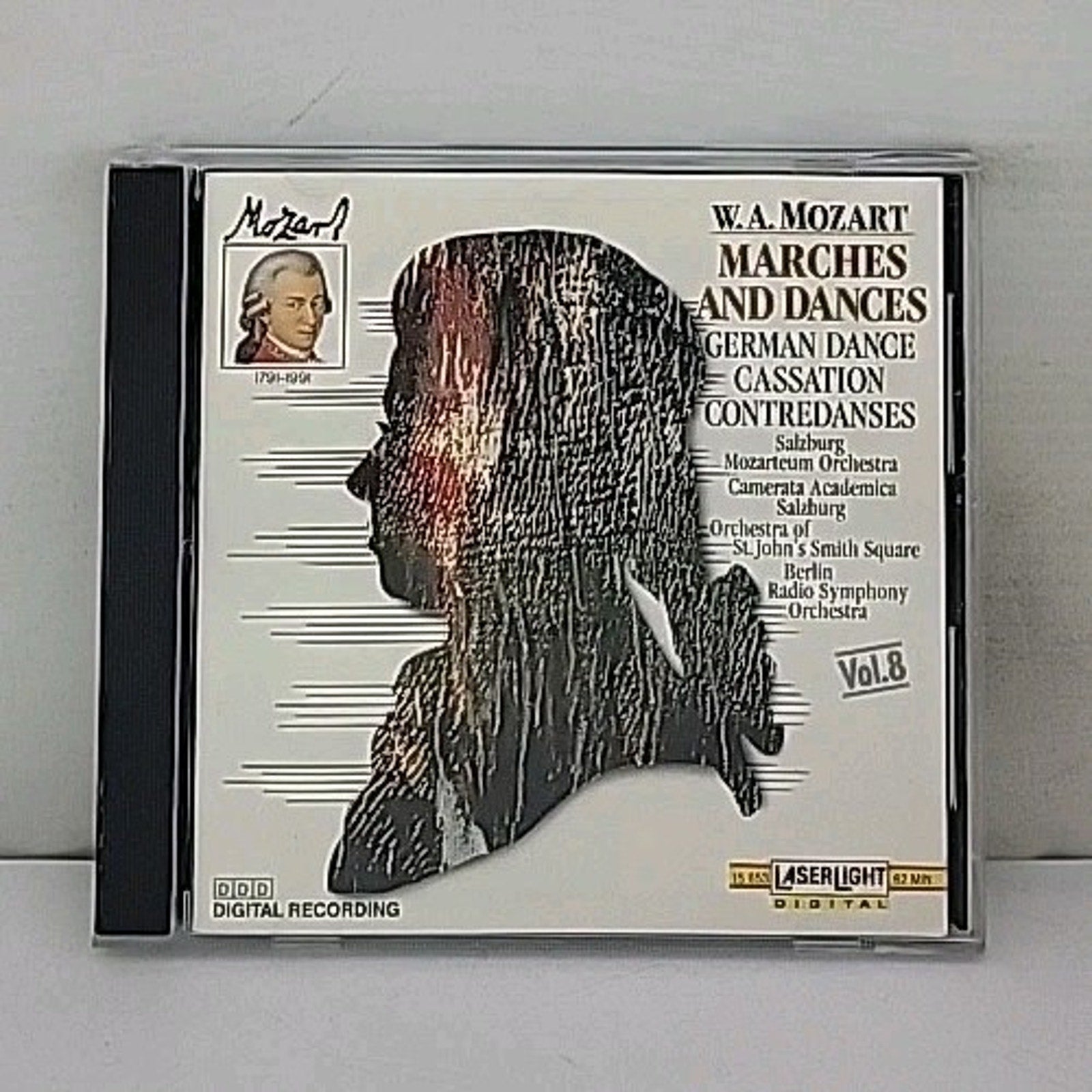 Marches & Dances by W.A. Mozart (CD, 1990)