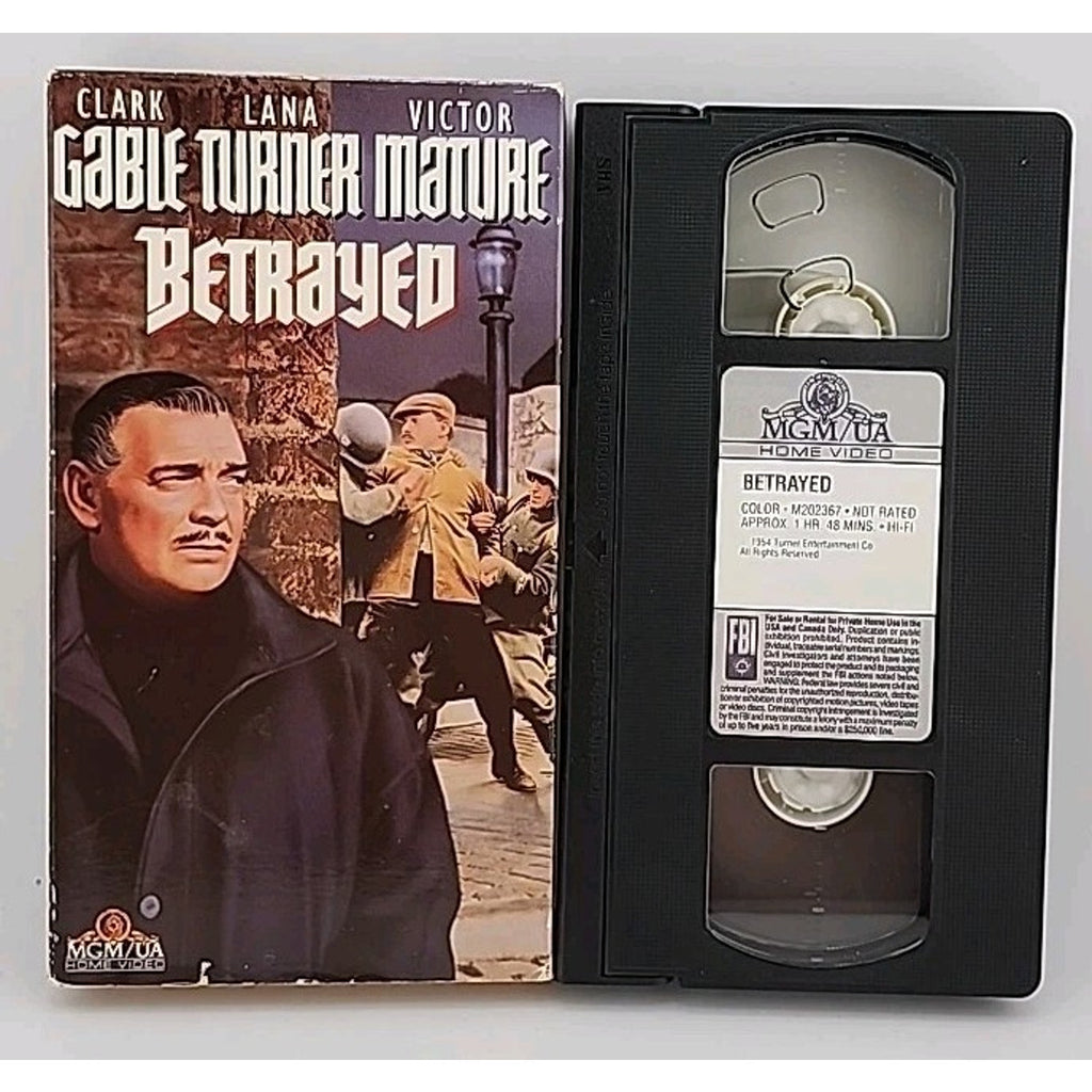 Betrayed (VHS, 1991)