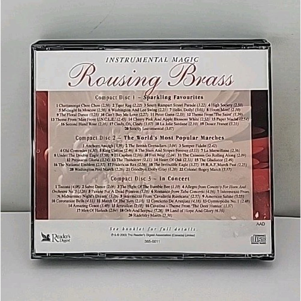 Rousing Brass - Reader's Digest Music (3 Disc Set) CD
