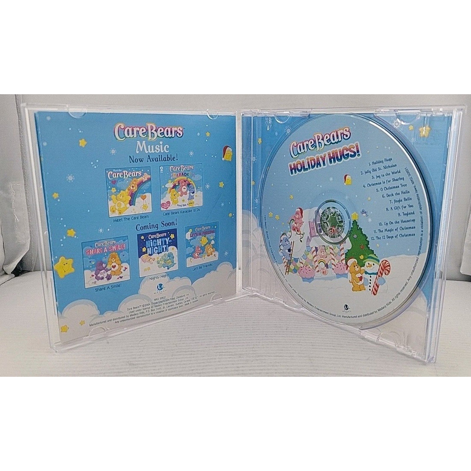 Holiday Hugs by Care Bears (CD, 2004)