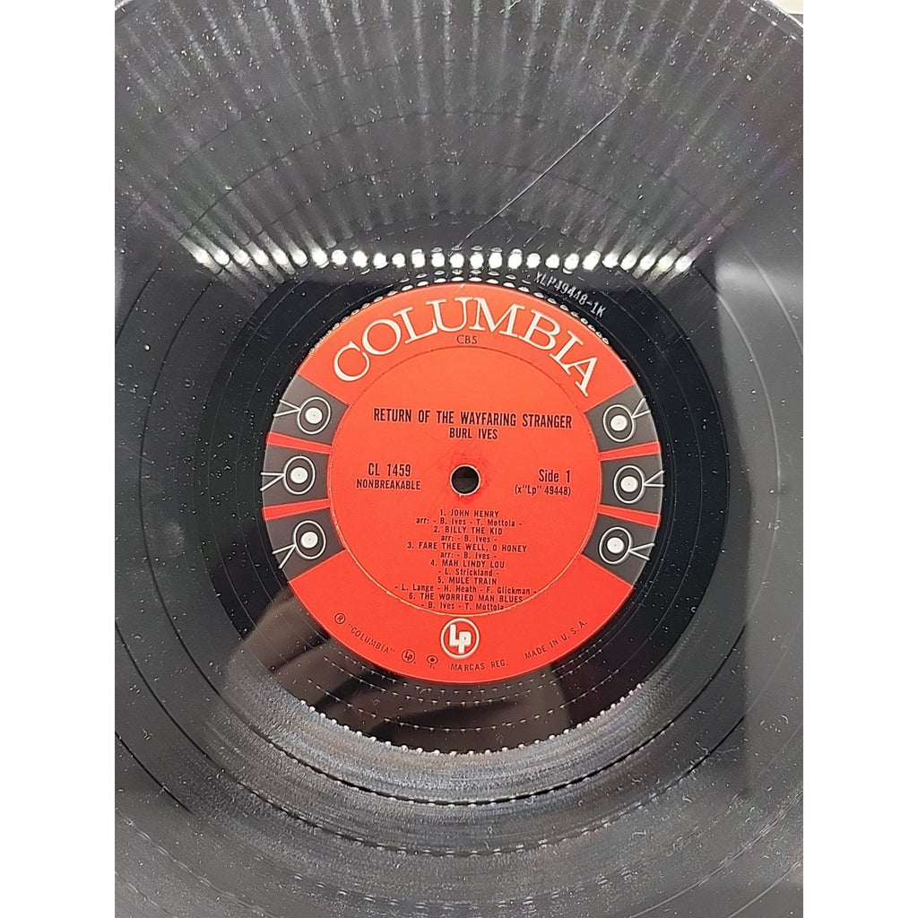 Burl Ives - Return of the Wayfaring Stranger (Record)
