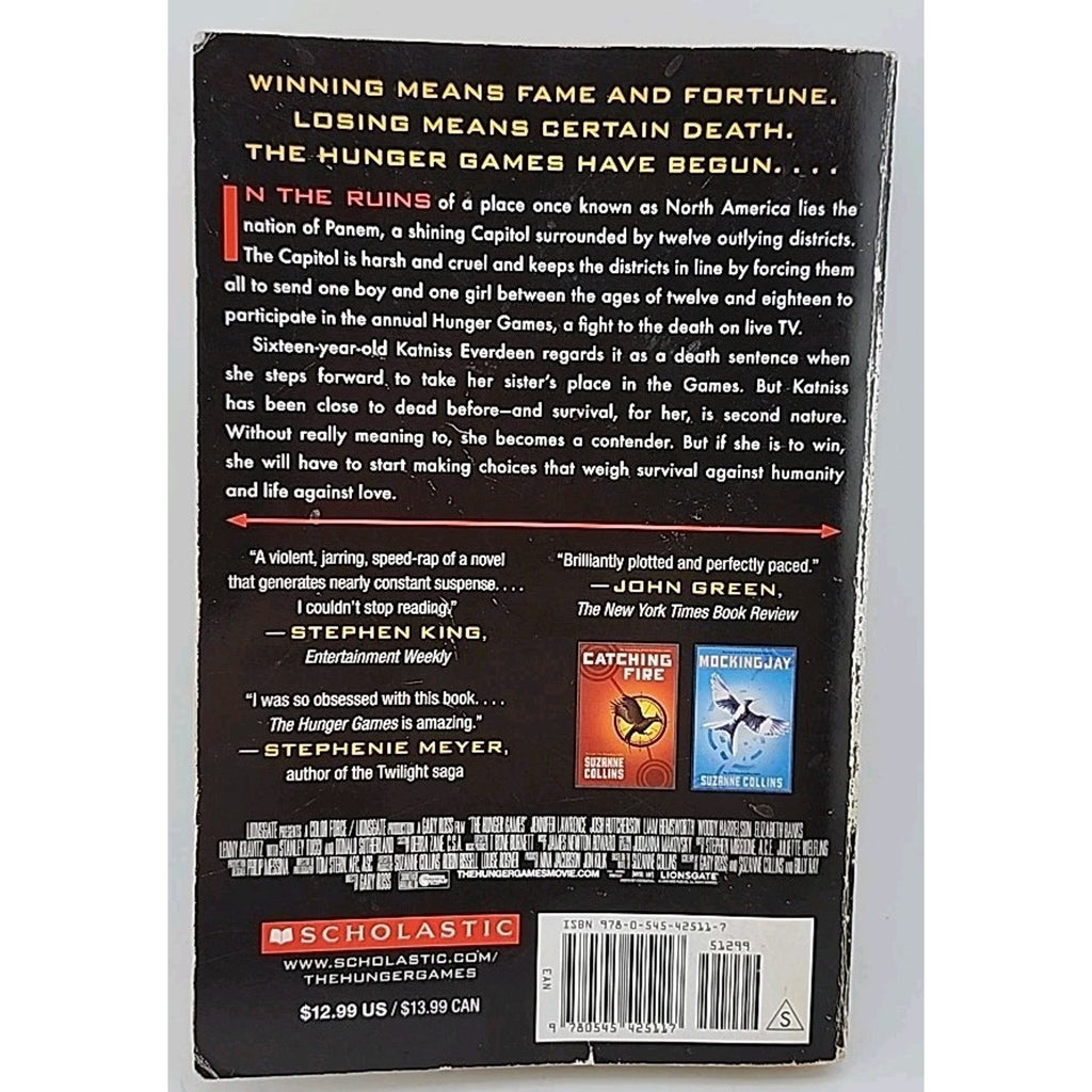 Hunger Games by Suzanne Collins (2012, Trade Paperback)