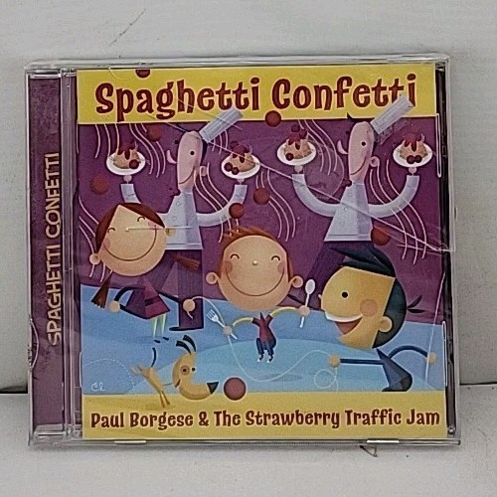 Spaghetti Confetti - Paul Borgese & The Strawberry Traffic Jam CD *Brand New*