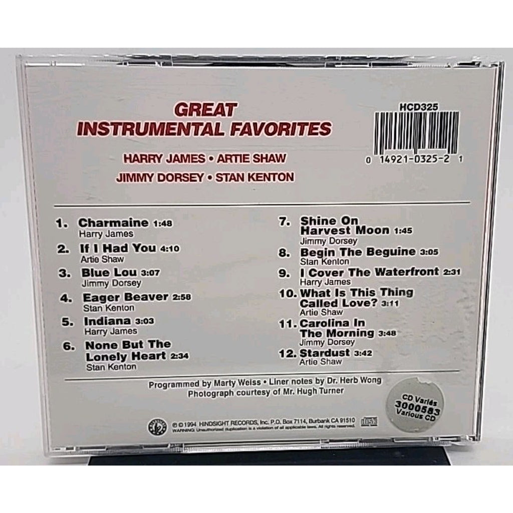 Great Instrumental Favorites by Various (CD, 1995)