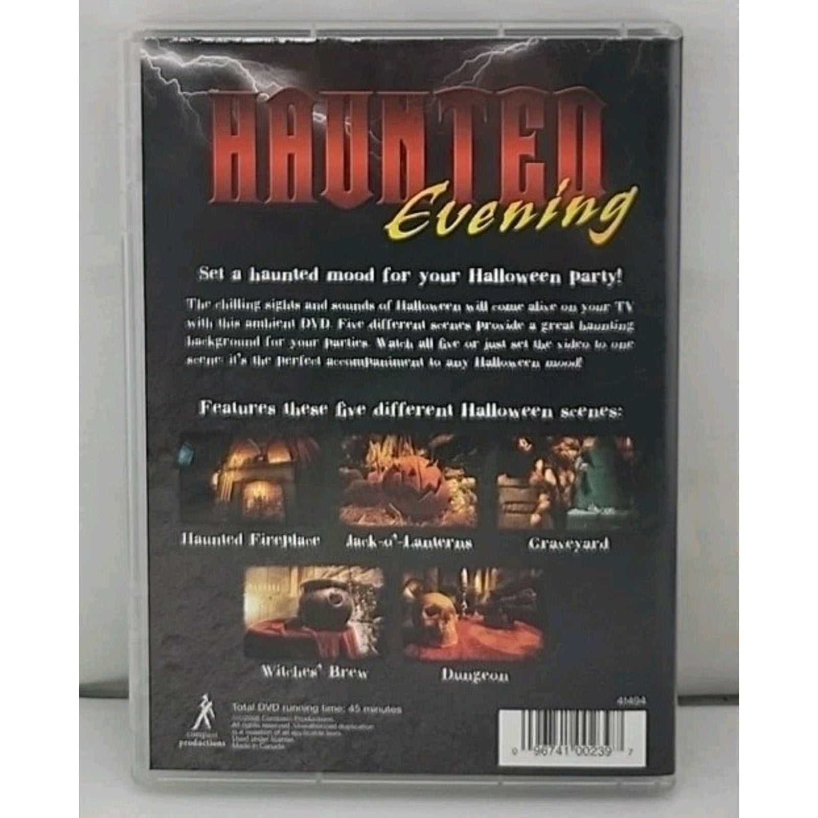 Haunted Evening: Spooky Scenes To Haunt Your House - DVD - Compass