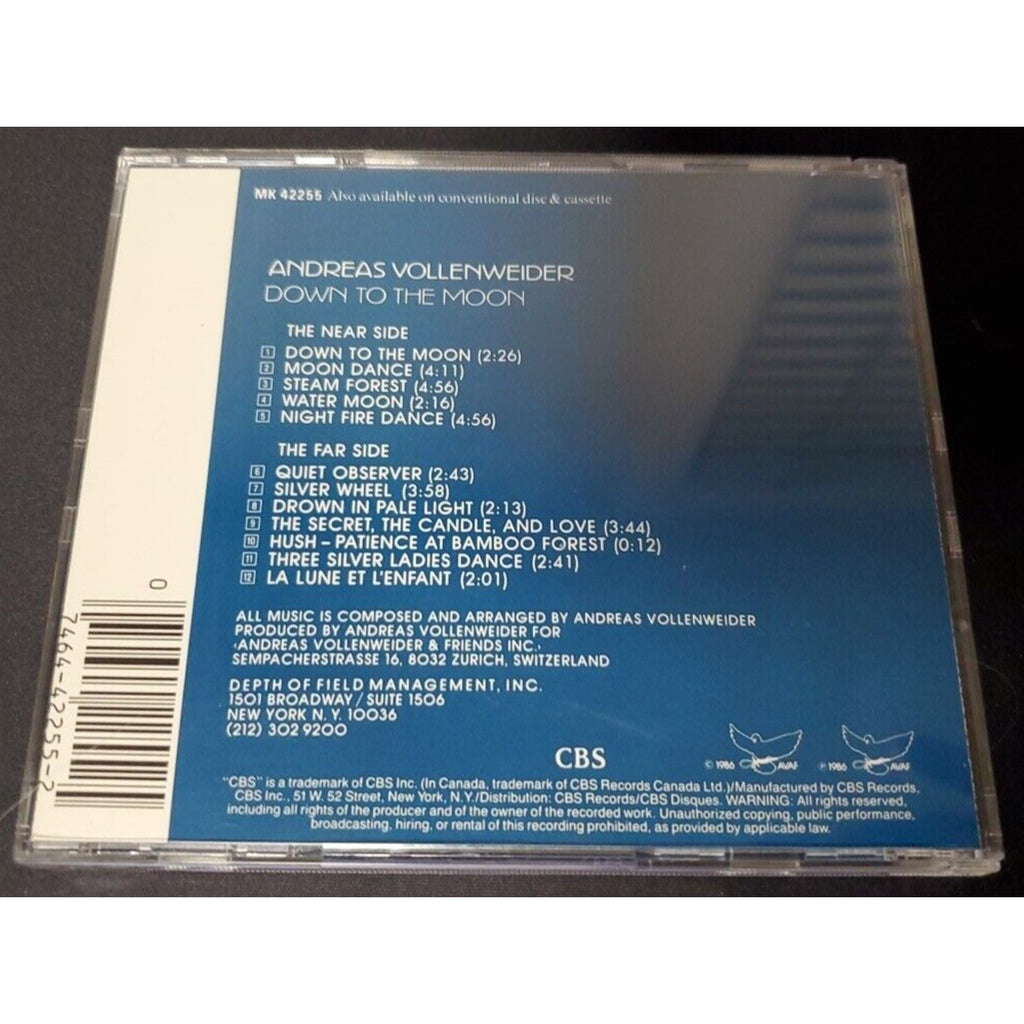 Andreas Vollenweider - Down To The Moon (CD)