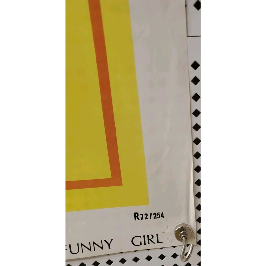 1972 Funny Girl 27x40 Movie Poster
