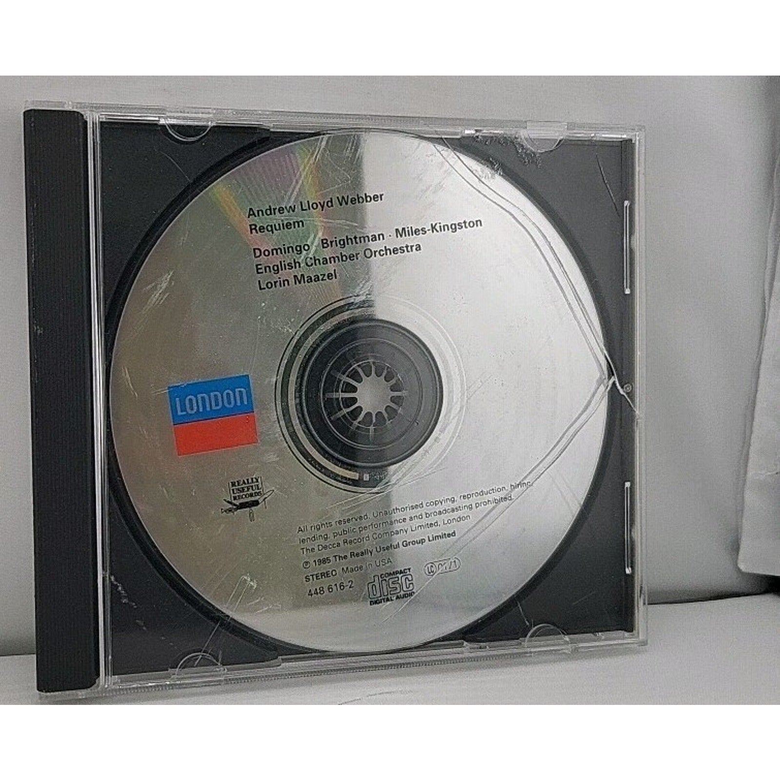 Requiem by Placido Domingo (CD, 1995)