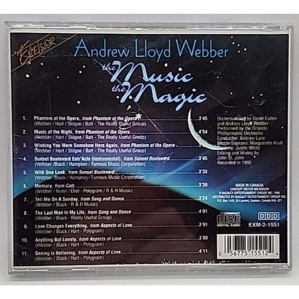 Andrew Lloyd Webber, The Music The Magic, Orlando Pops Orchestra, Excelsior(CD)