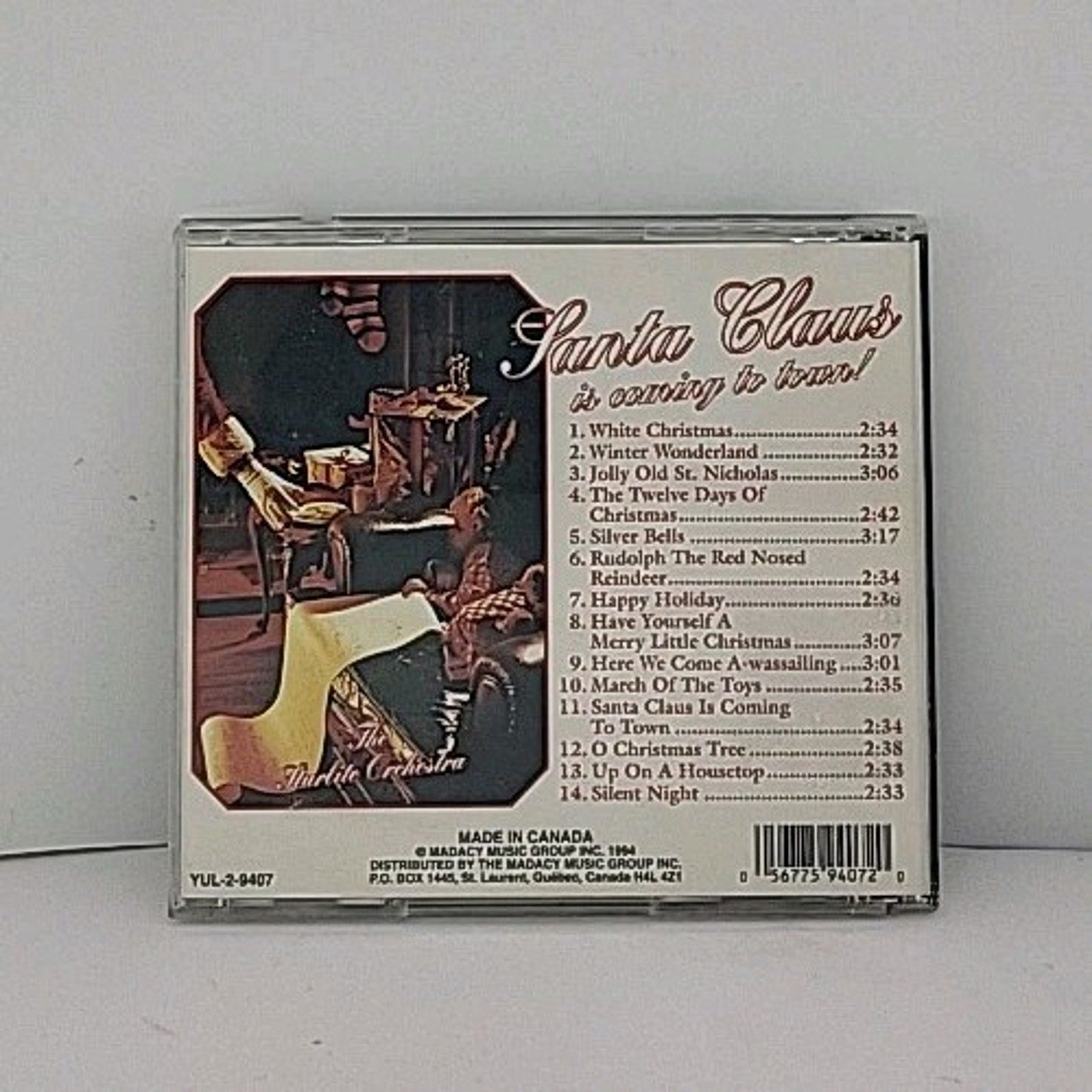 Santa Claus Is Coming - Music CD - Various Artists - 1996-01-01 - Madacy Record