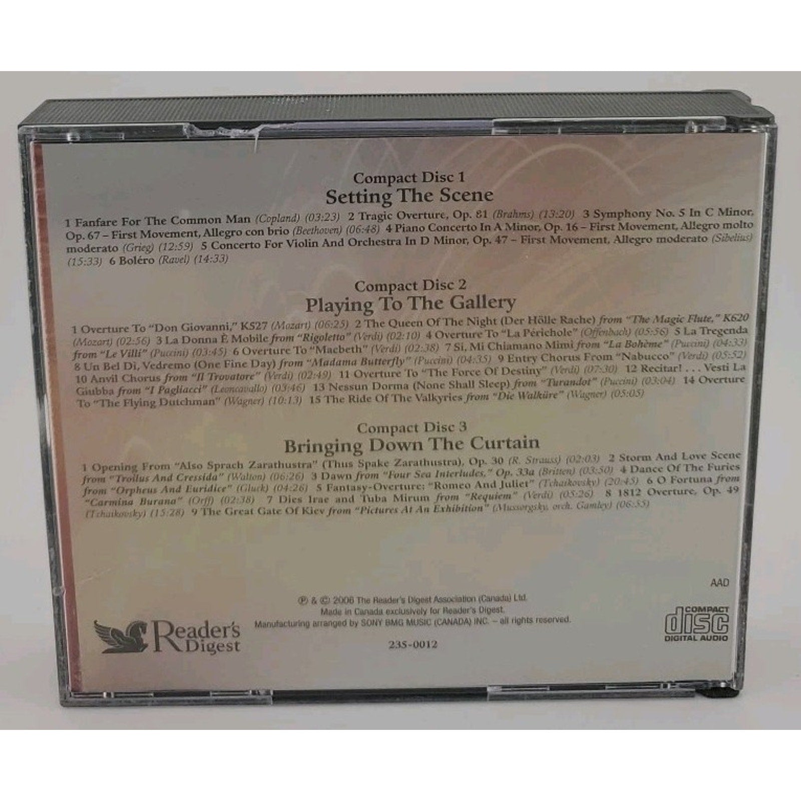 Drama Classics For Every Mood (CD)