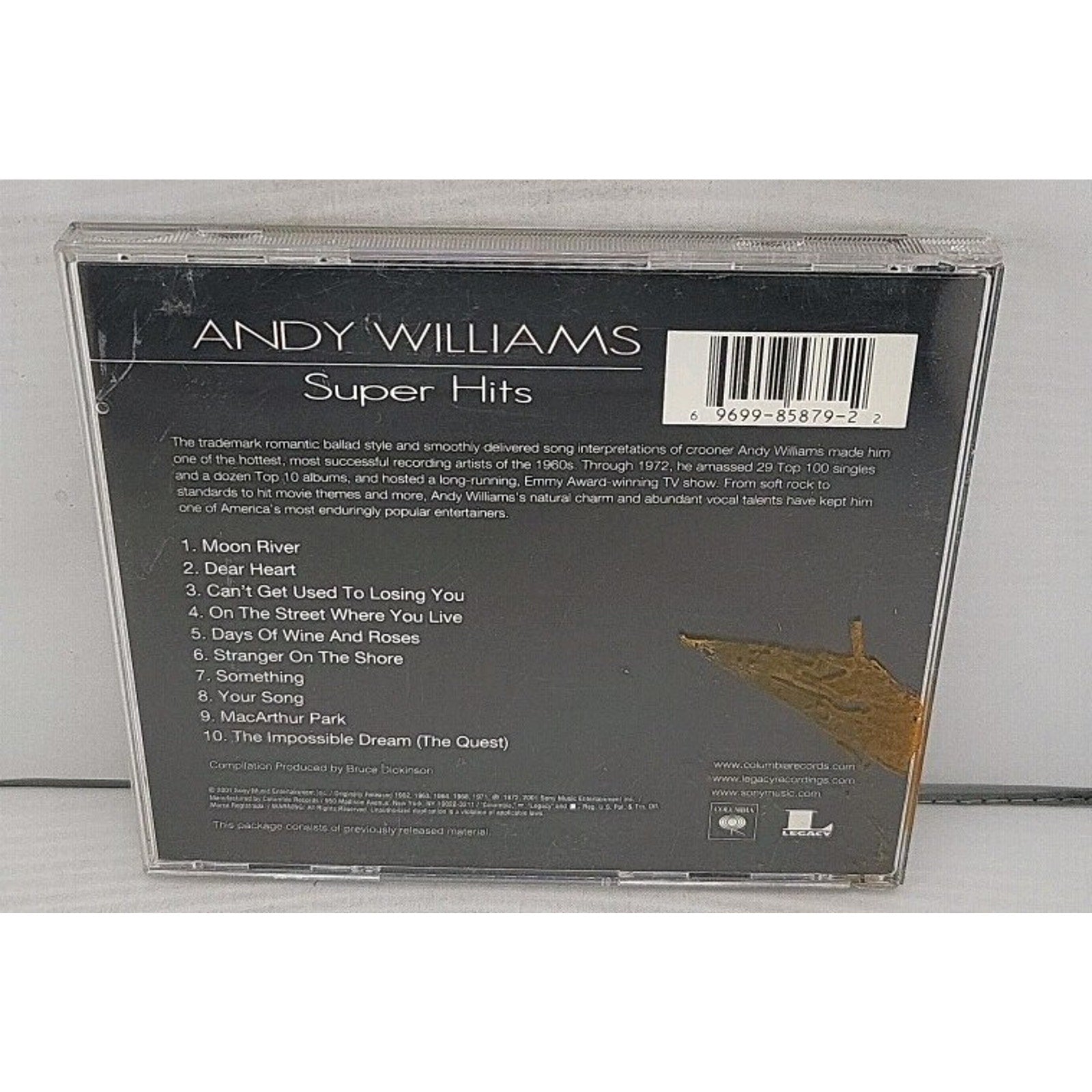 Superhits by Andy Williams (CD, 2001)