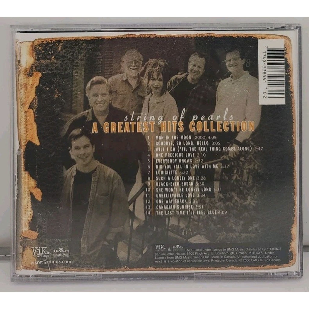 String Of Pearls by Prairie Oysters (CD)