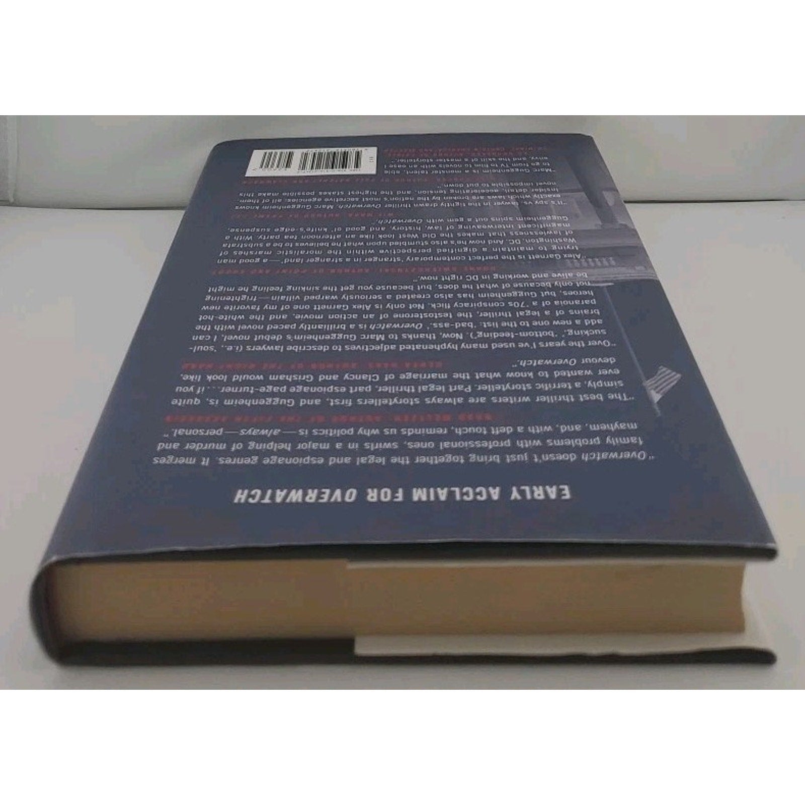 Overwatch by Marc Guggenheim (2014, Hardcover)