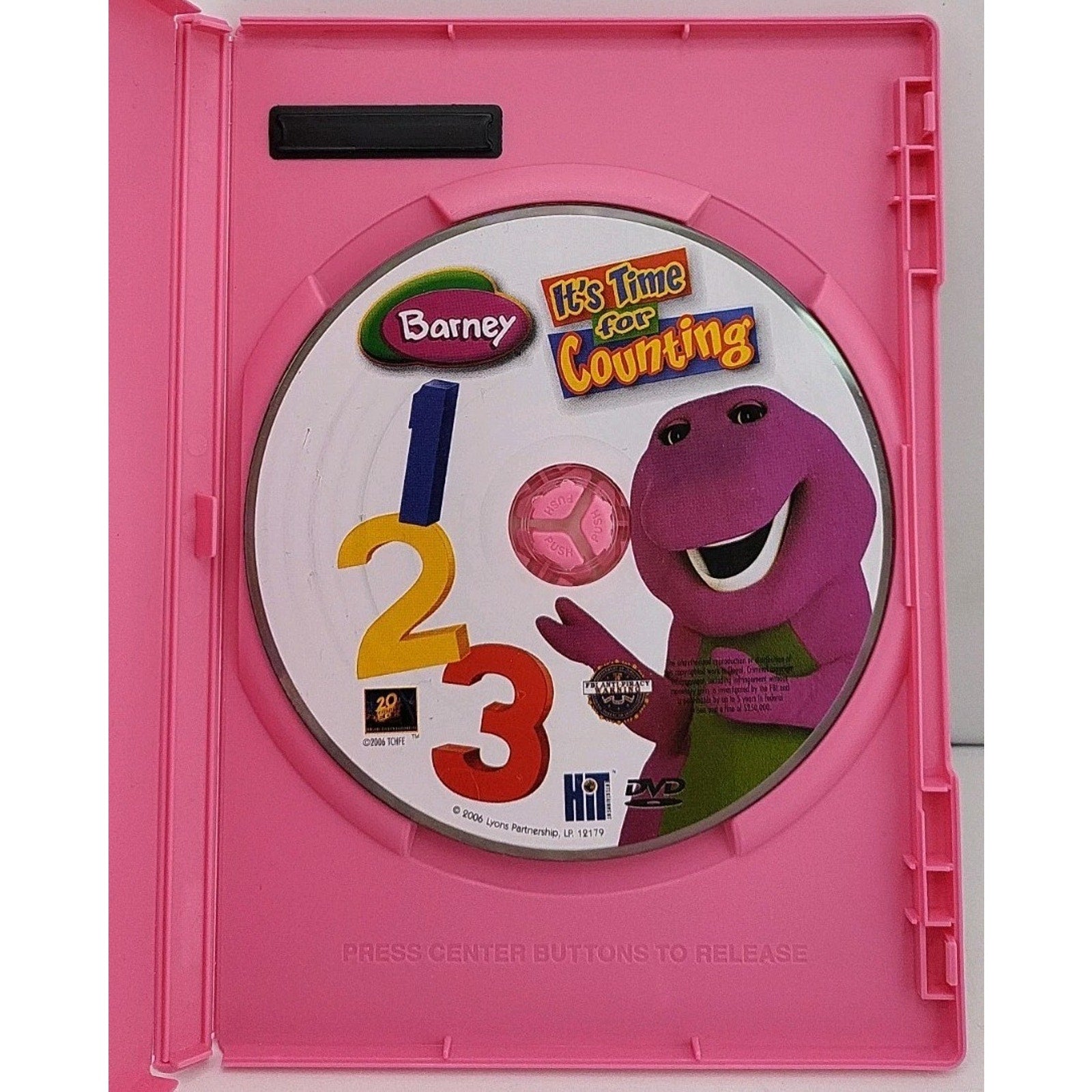Barney - Its Time For Counting (DVD, 2006)