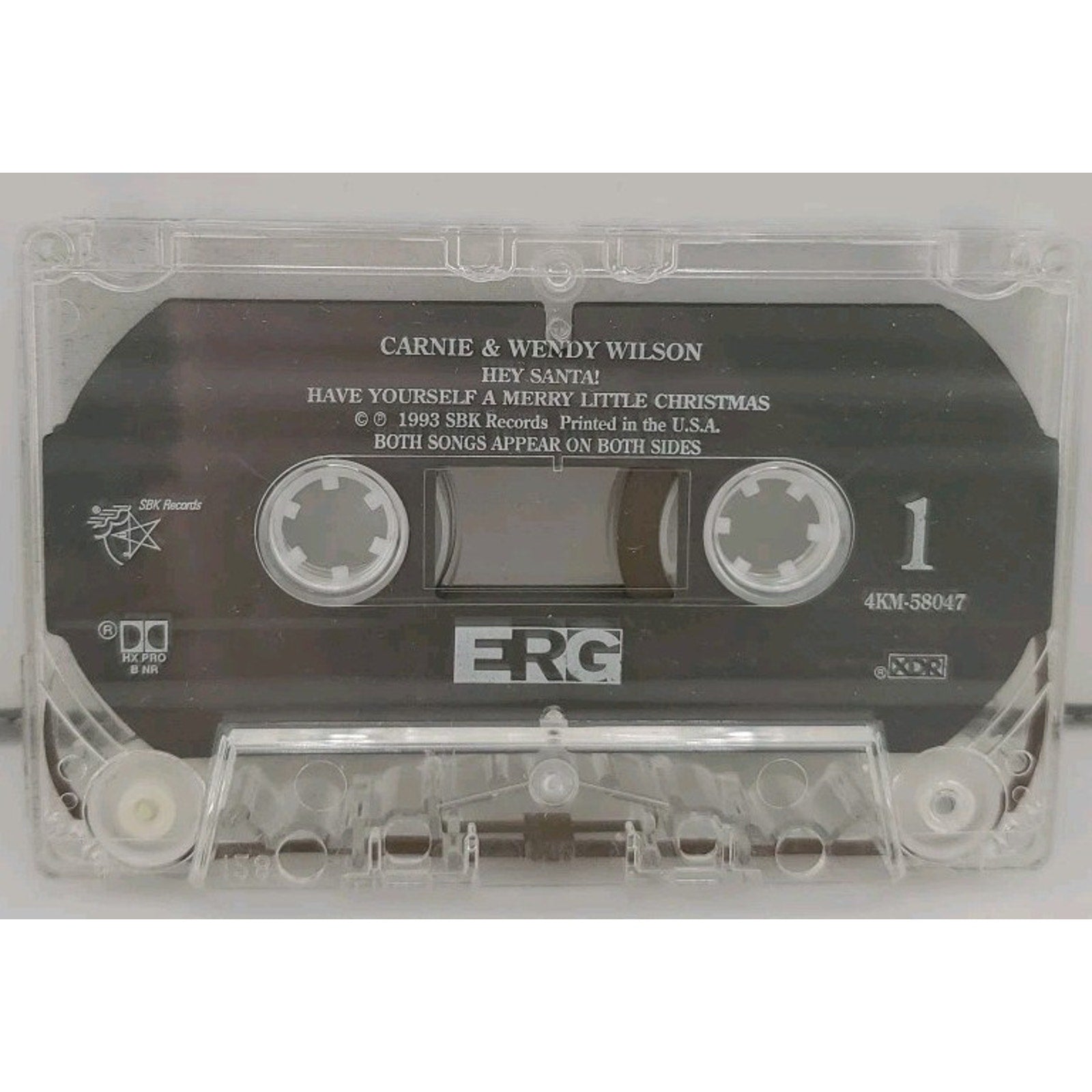 Hey Santa! [Cassette Single] [Single] by Carnie Wilson (Cassette, Nov-1993, SBK