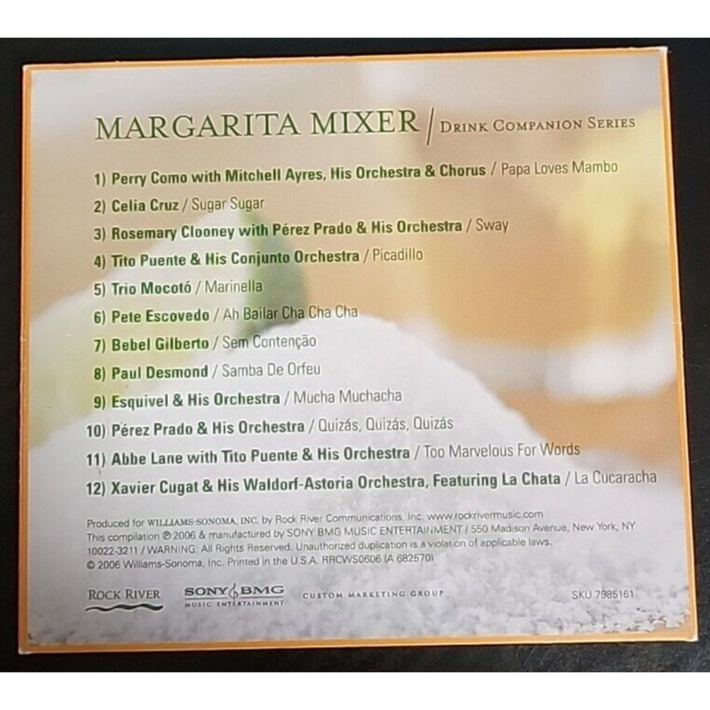 Williams-Sonoma Margarita Mixer (CD)