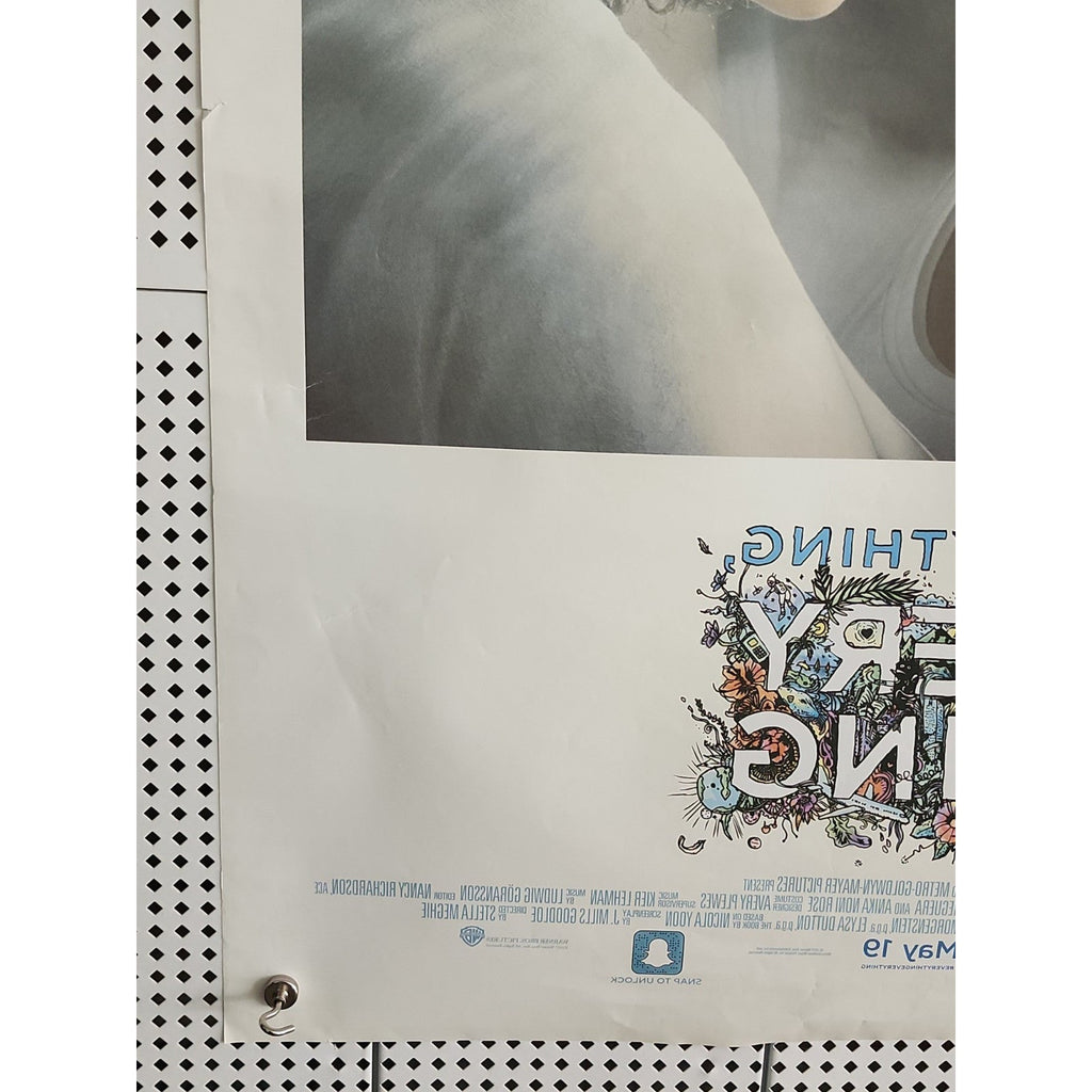 Everything, Every Thing Movie Poster D/S 27x40 Amandla Stenberg Nick Robinson
