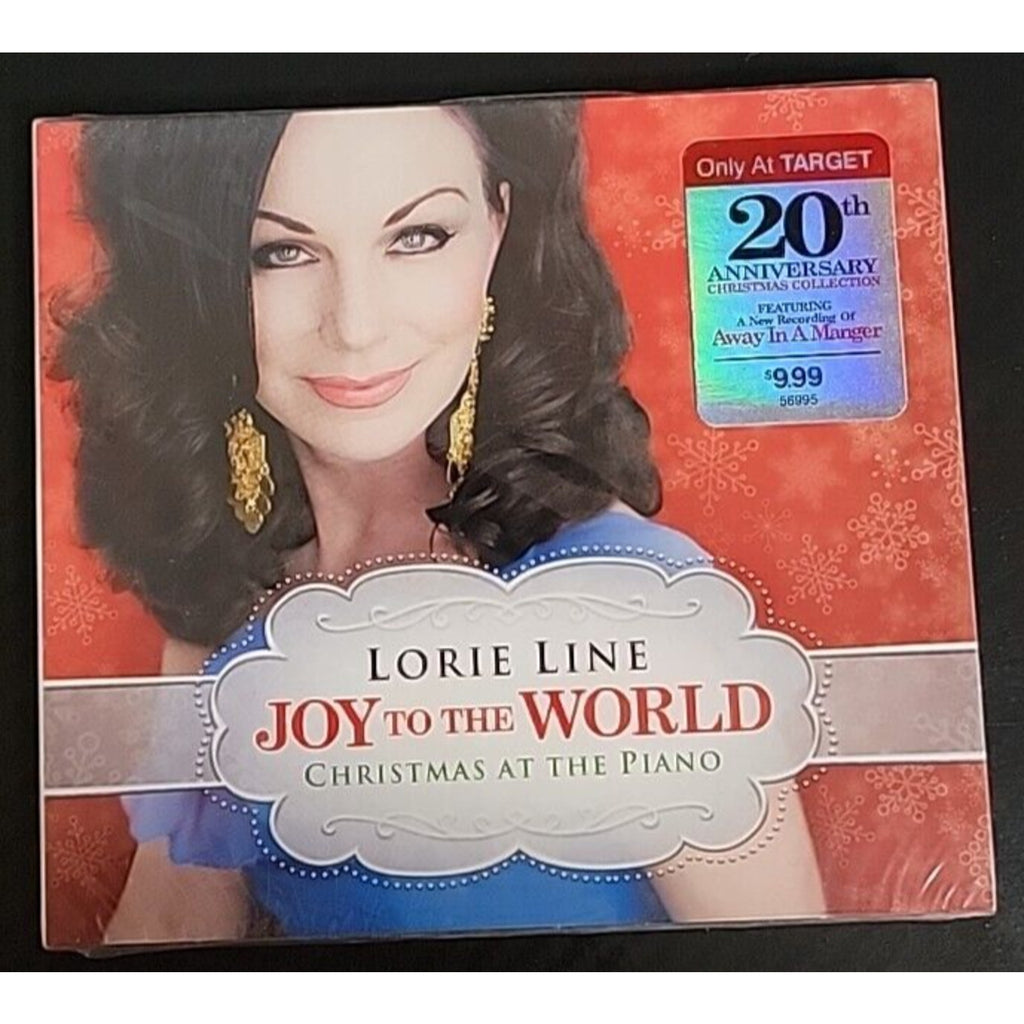 Lorie Line Joy to the World Christmas at the Piano Music Album (CD) *Brand New*