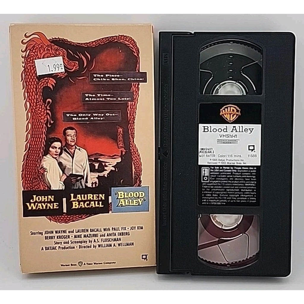 Blood Alley (VHS, 1990)