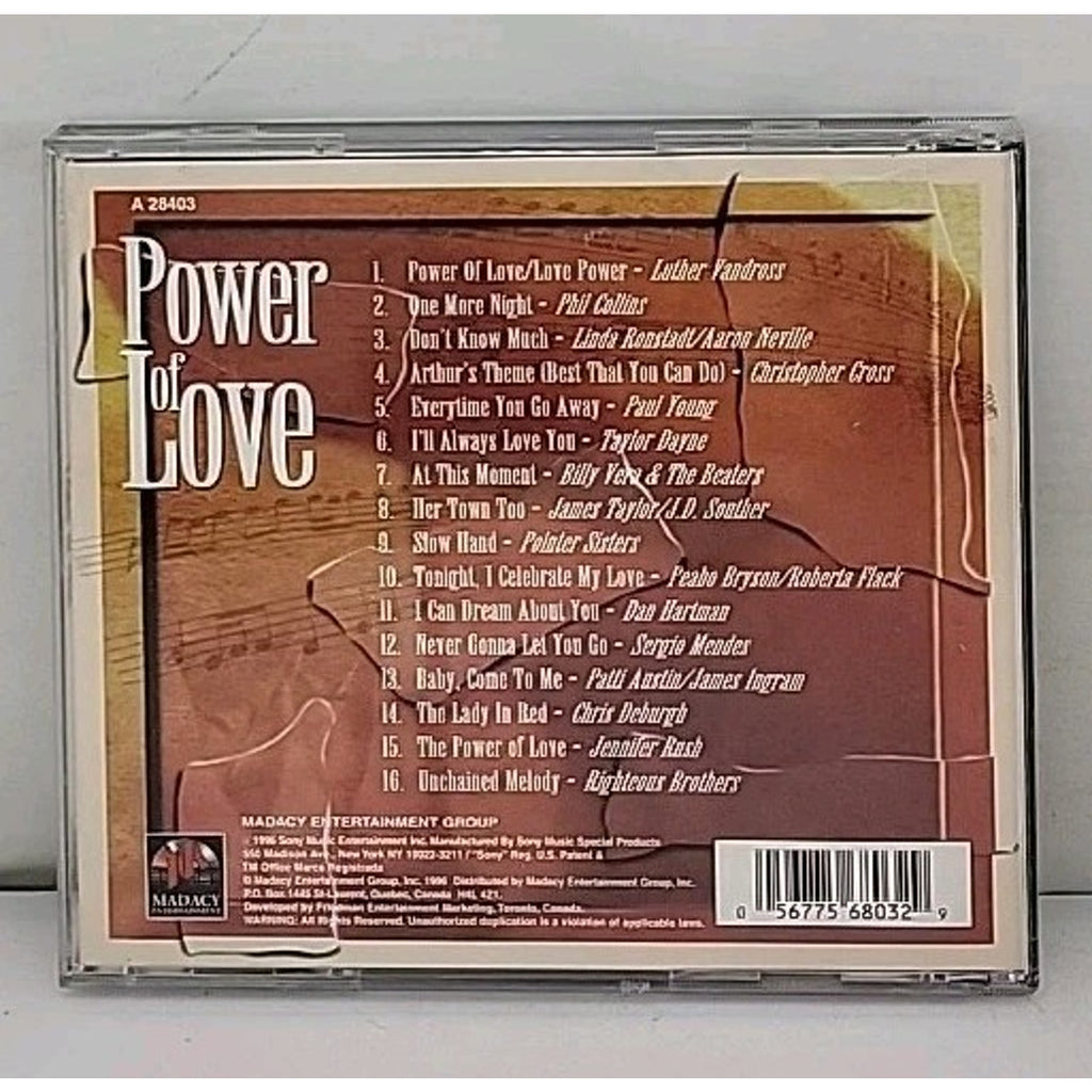 Power of Love by Various (CD, 1996)