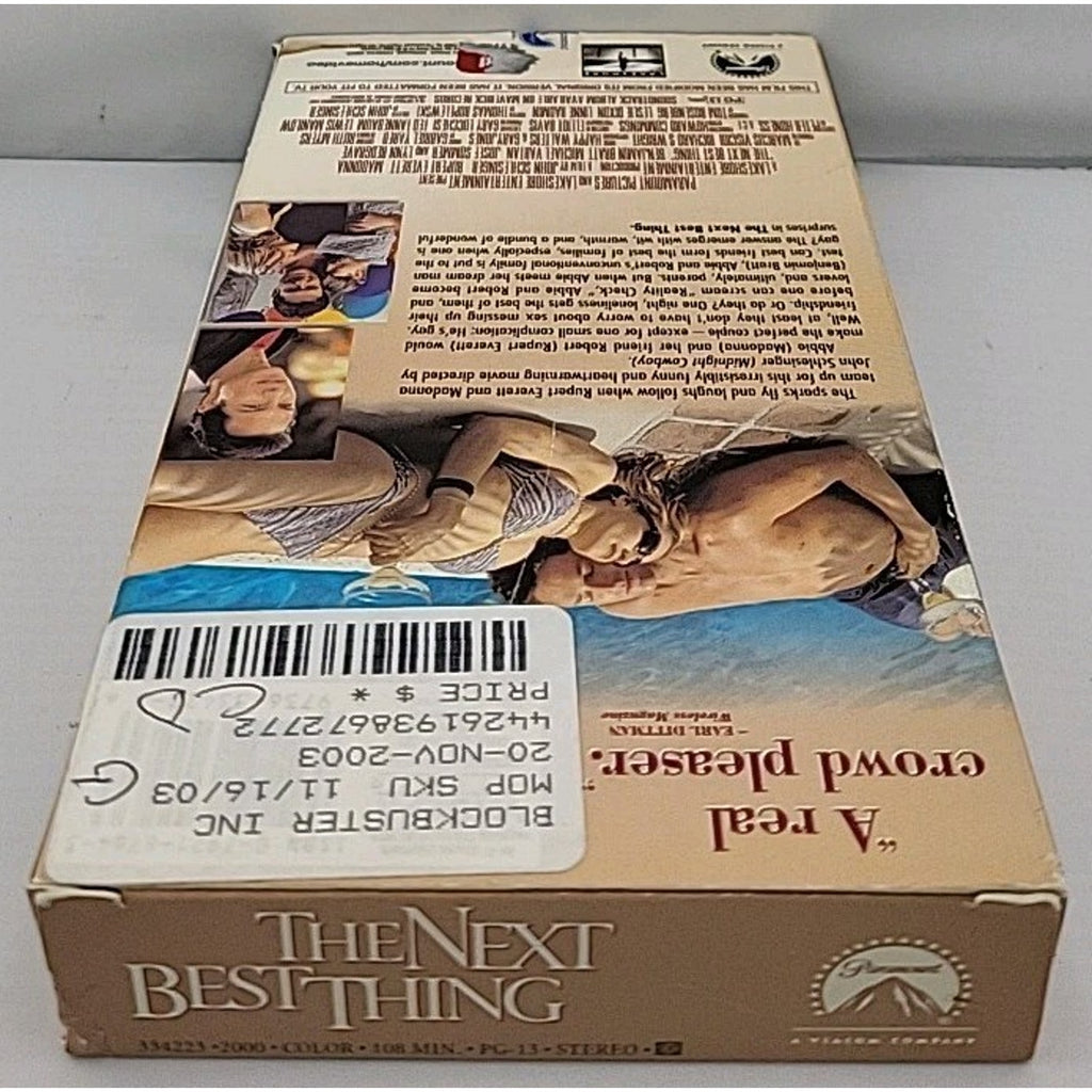 The Next Best Thing (VHS, 2000)