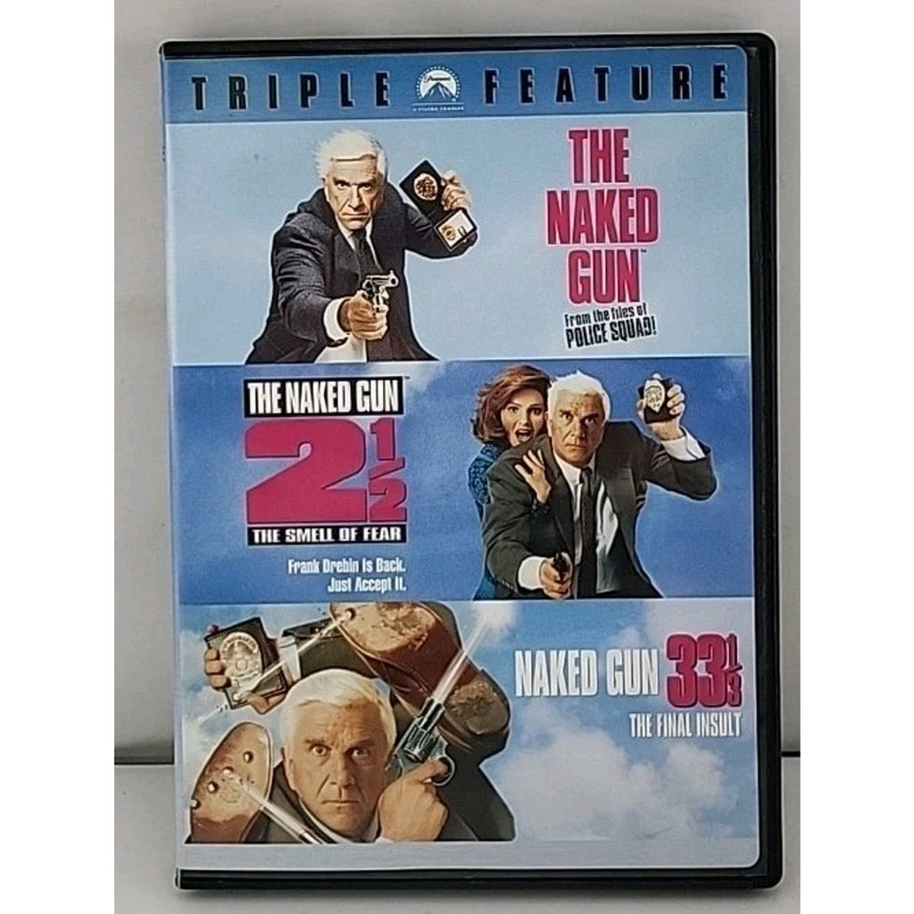 The Naked Gun Triple Feature (DVD, 2007, 3-Disc Set, Widescreen)