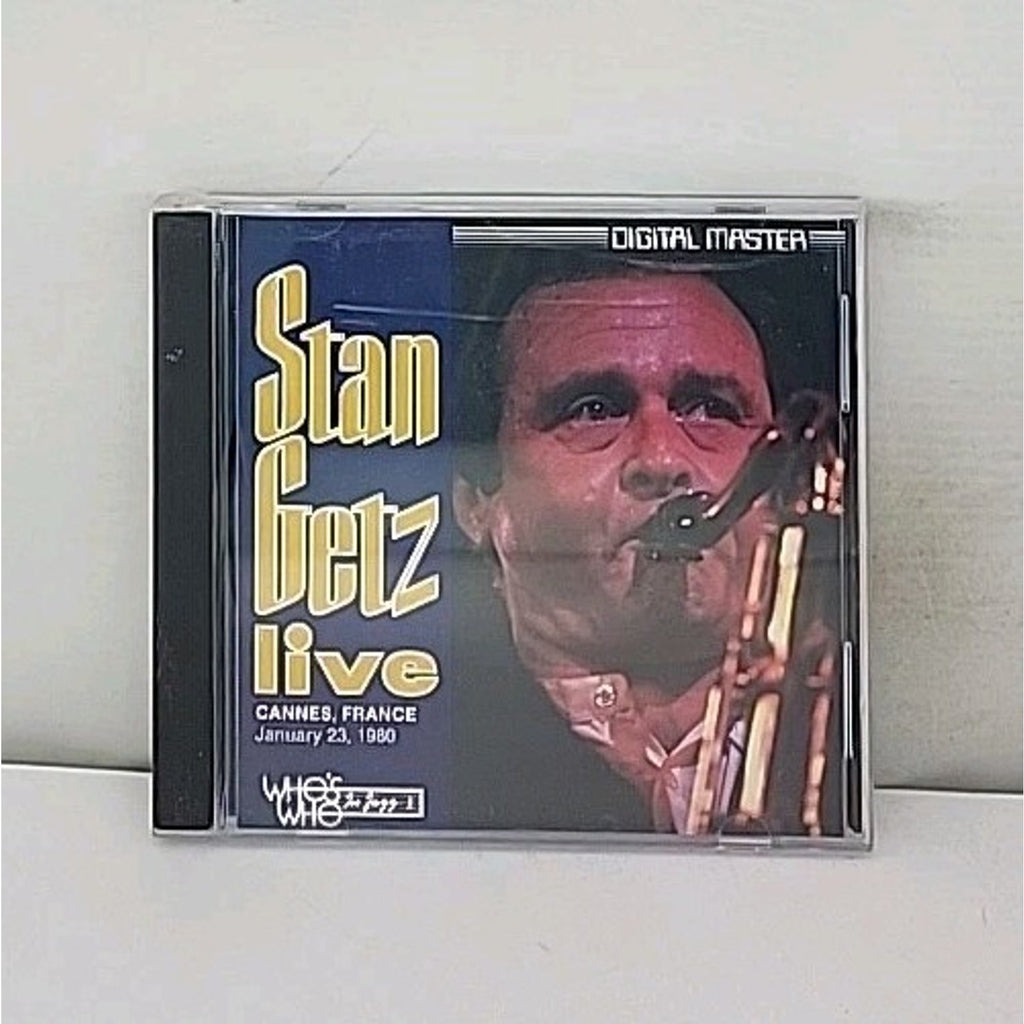 Stan Getz Live Cannes France January 23 1980 CD Album
