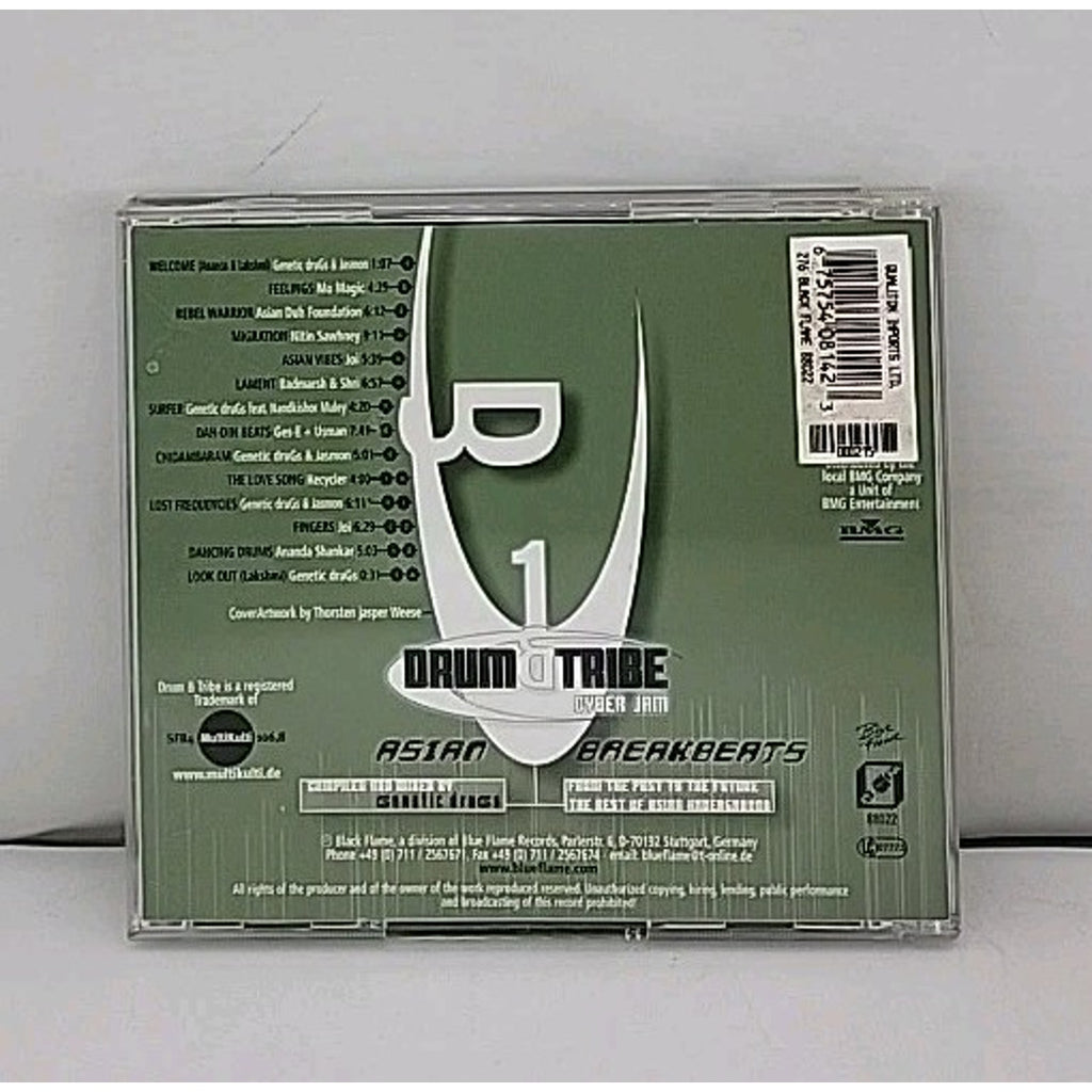 Cyber Jam, Vol. 1: Drum & Tribe (Asian Breakbeats) by Various Artists (CD,...