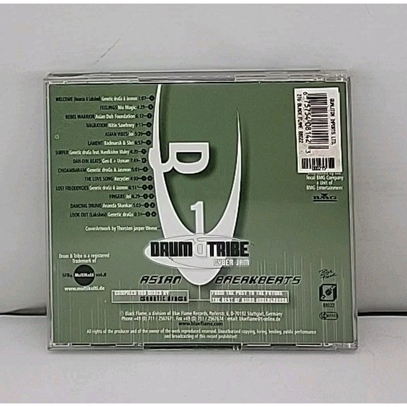 Cyber Jam, Vol. 1: Drum & Tribe (Asian Breakbeats) by Various Artists (CD,...